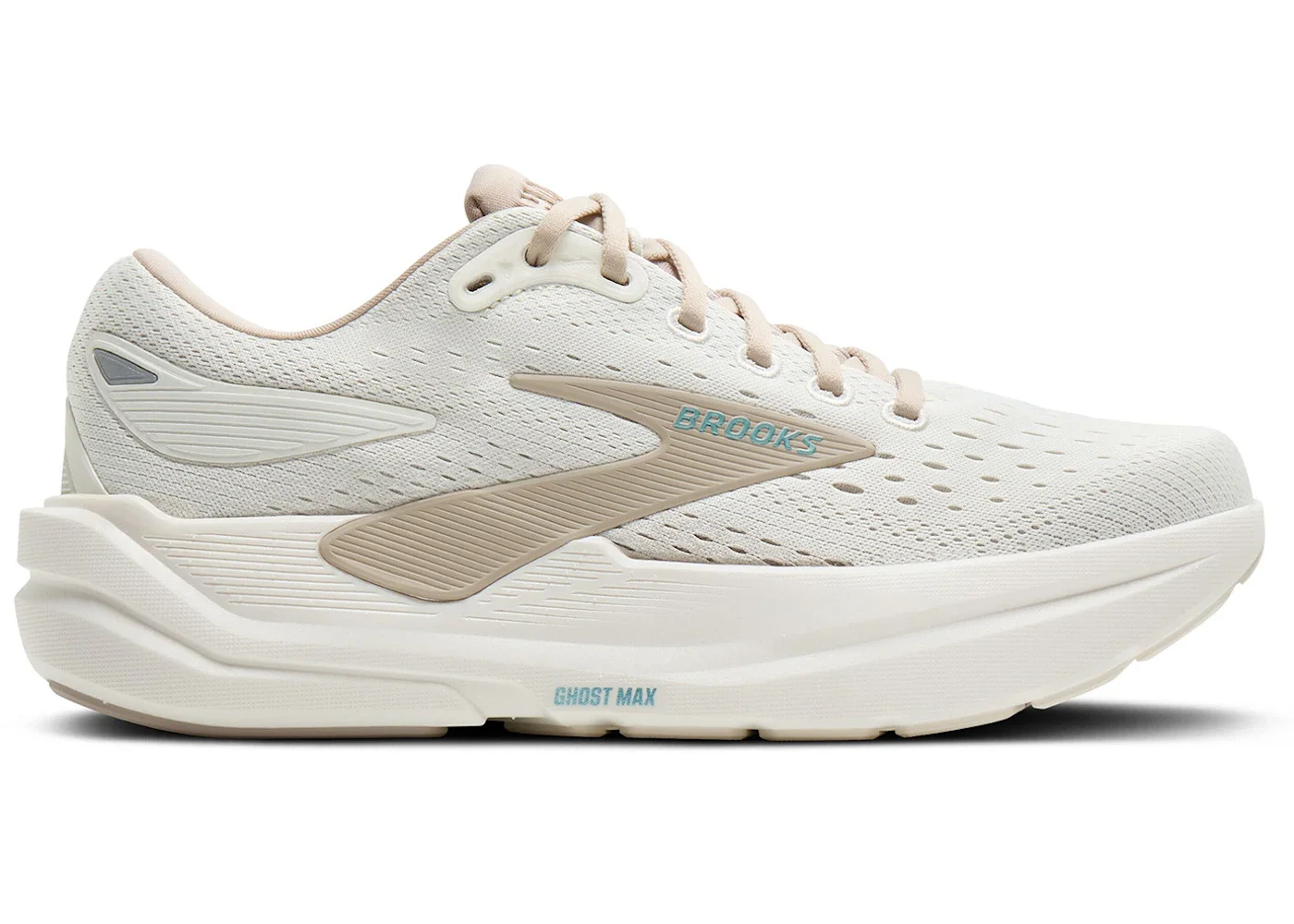 Brooks Ghost Max 3 Coconut Chateau Grey Blue (Women's) - 1