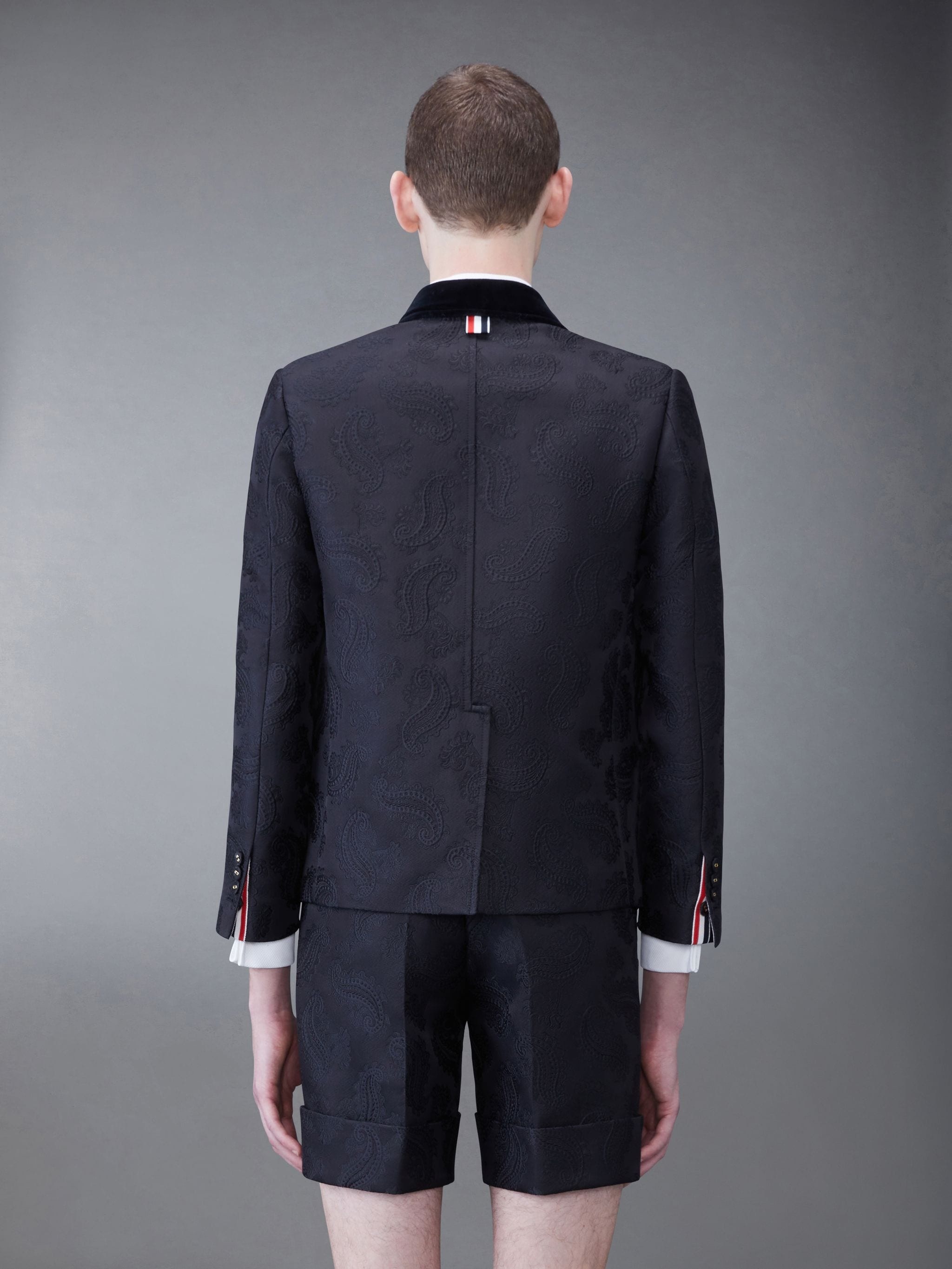 Paisley Jacquard Sack Sport Coat - 2