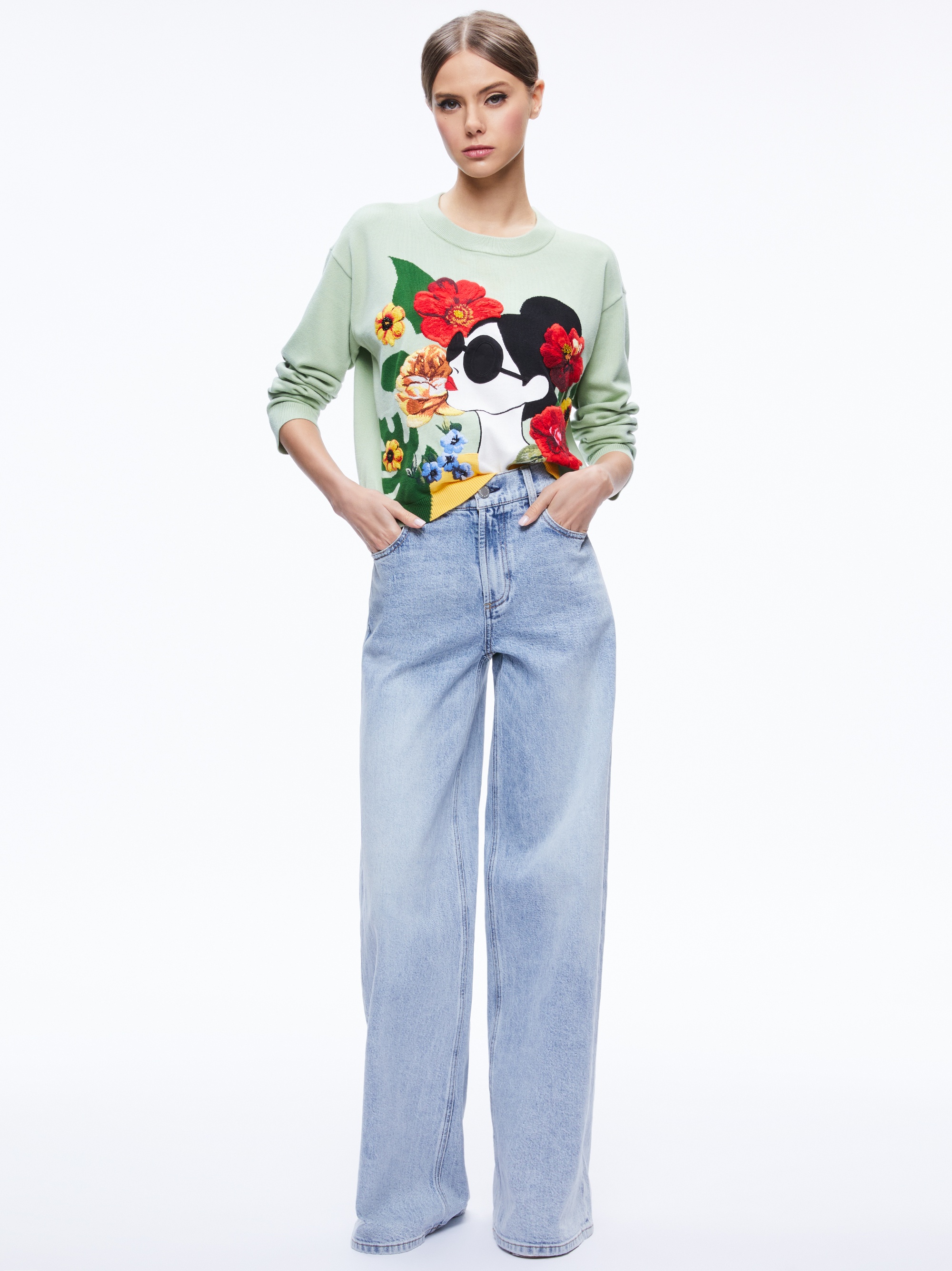 GLEESON STACE FACE PULLOVER - 5