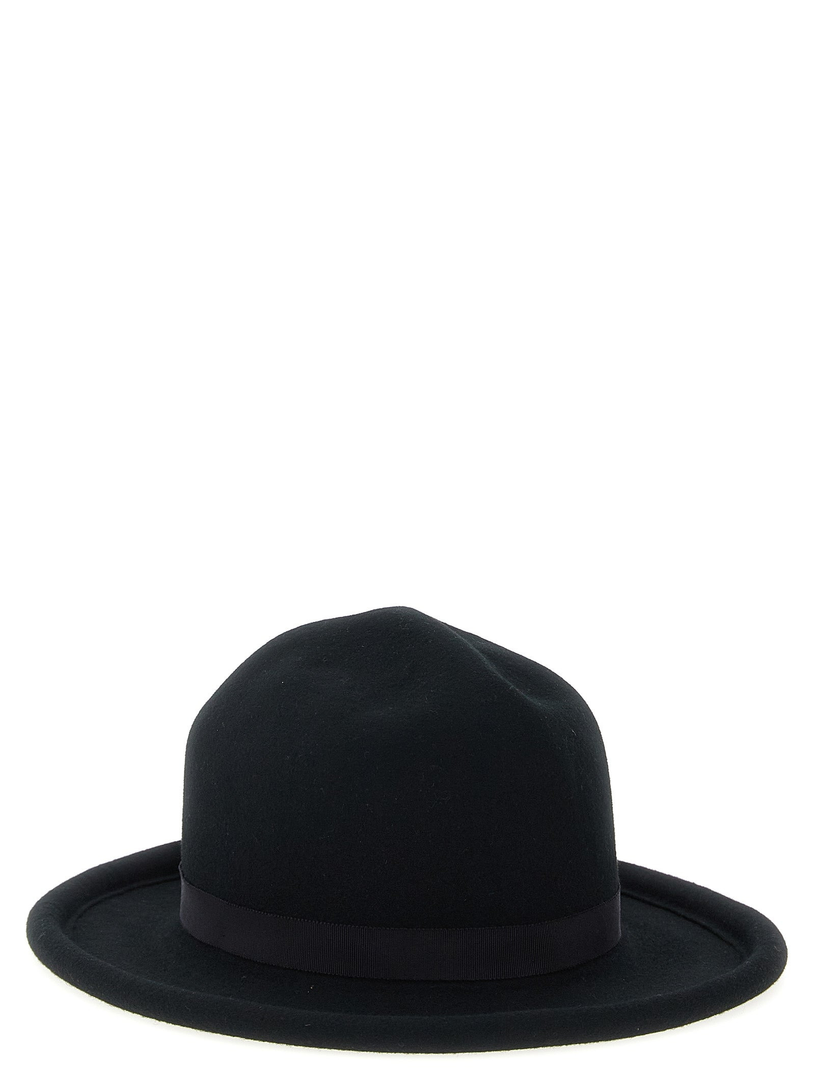 Yohji Yamamoto Men 'Wool B Tube Brim Plain Mtn' Hat - 2