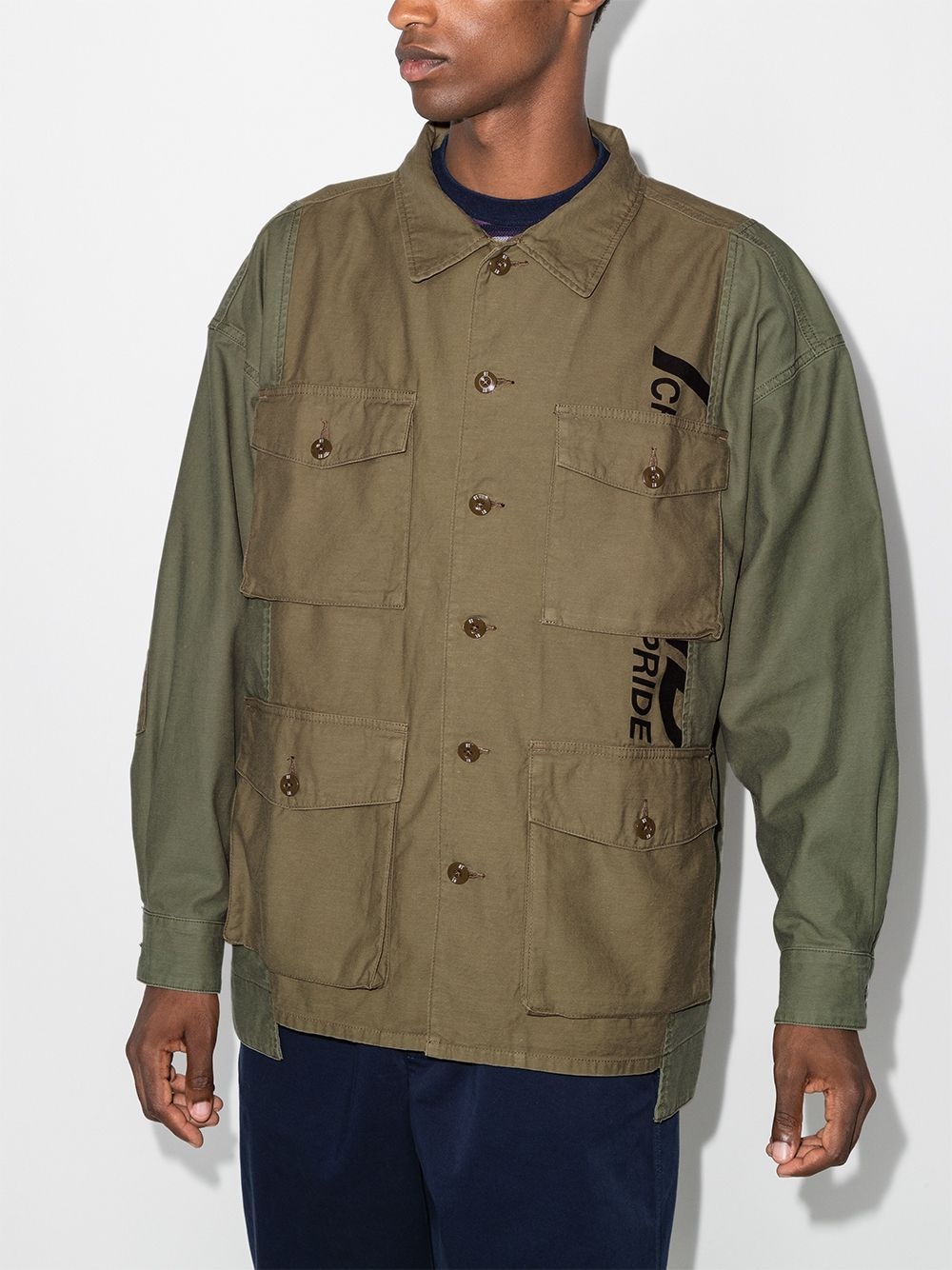 cargo shirt jacket - 2