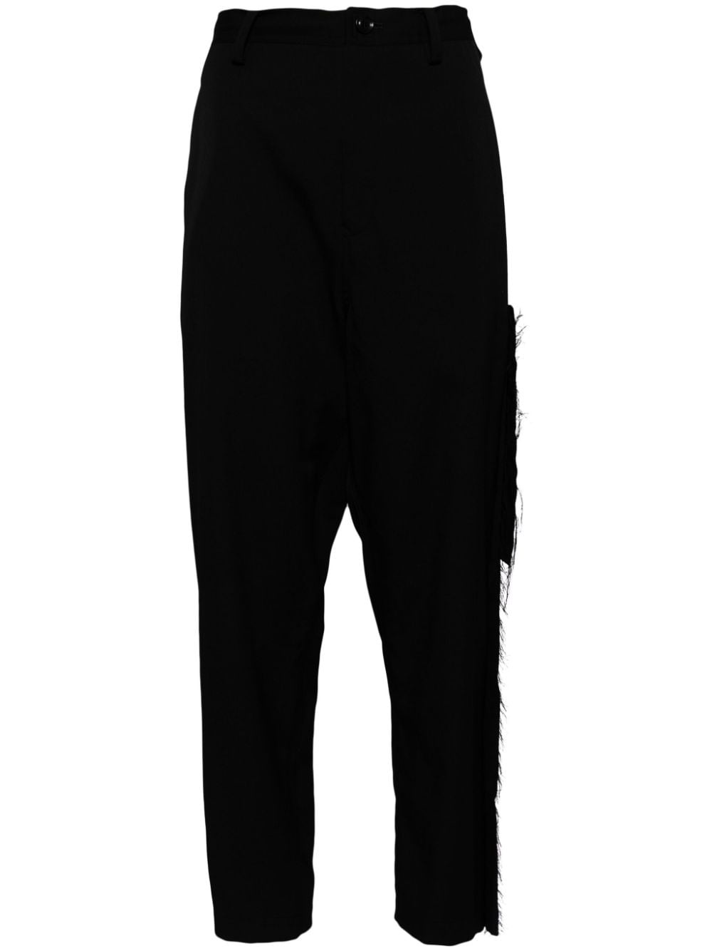 left side lined trousers - 1