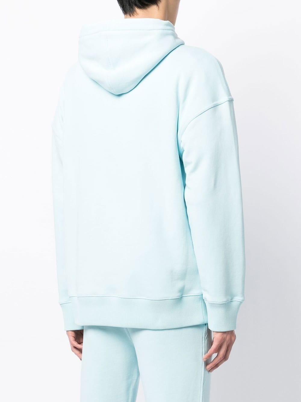 appliquÃ©-logo cotton hoodie - 4