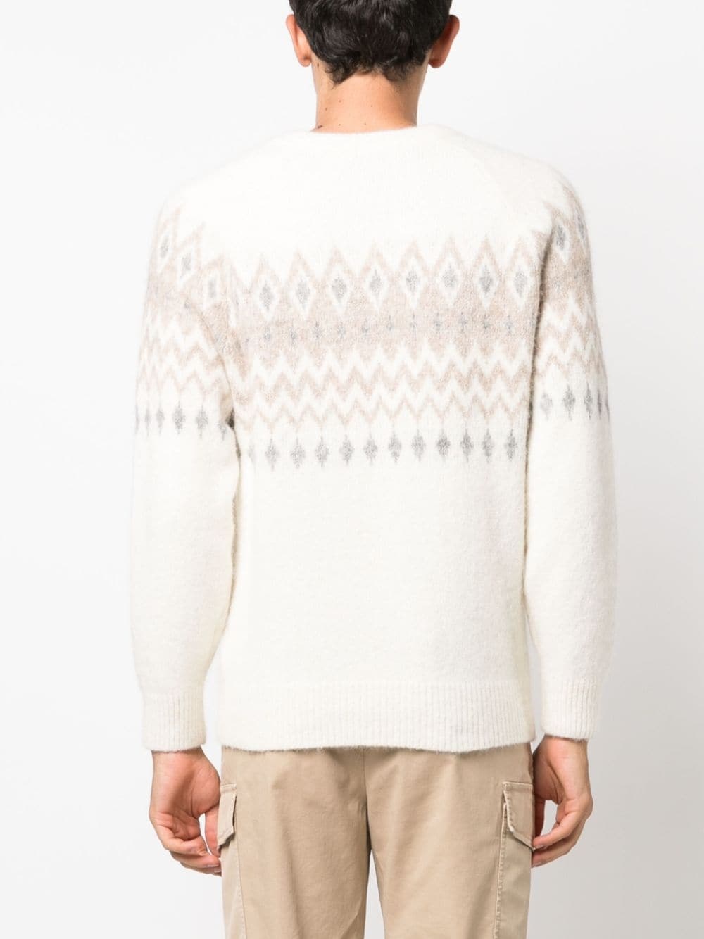 Fair Isle knitted jumper - 4