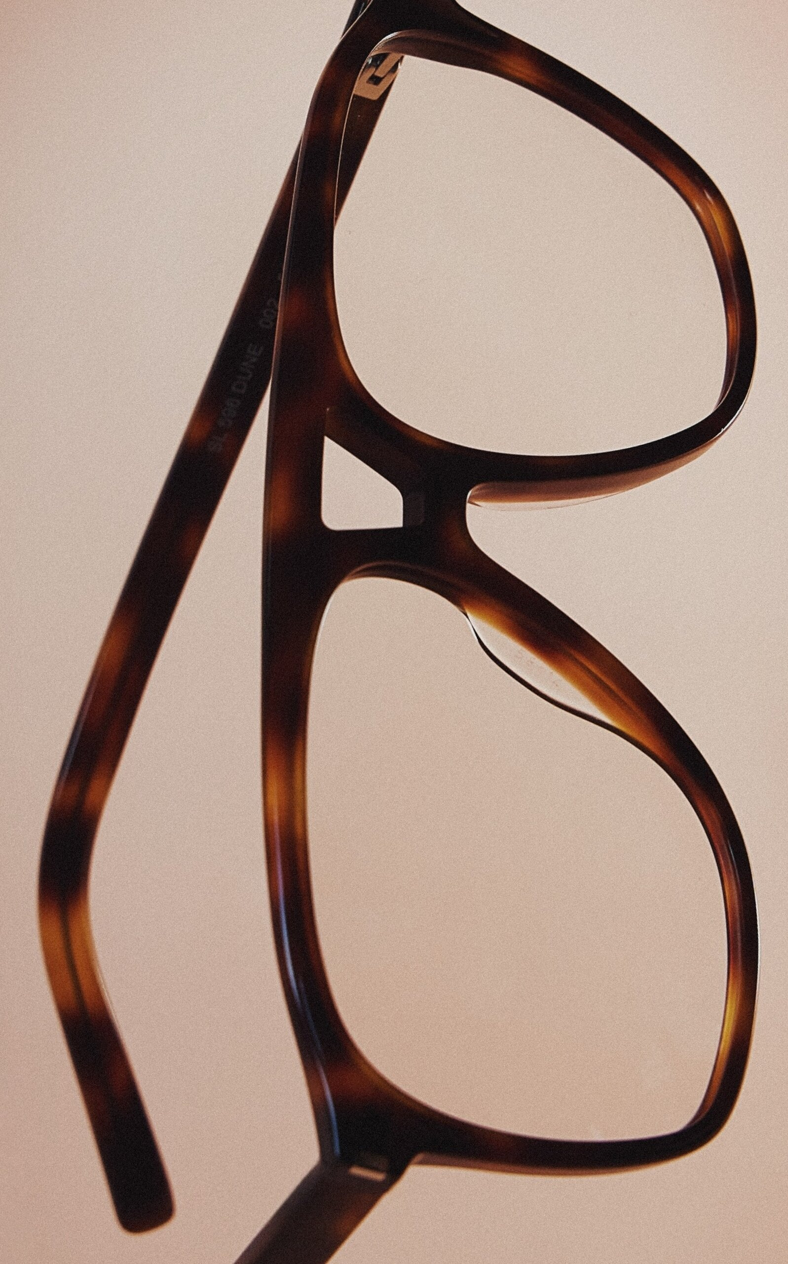 Aviator-Frame Acetate Glasses brown - 2