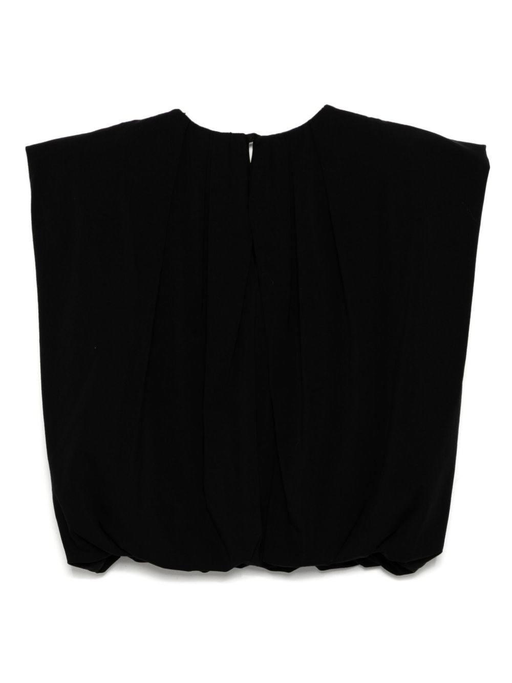 pleated vest - 2