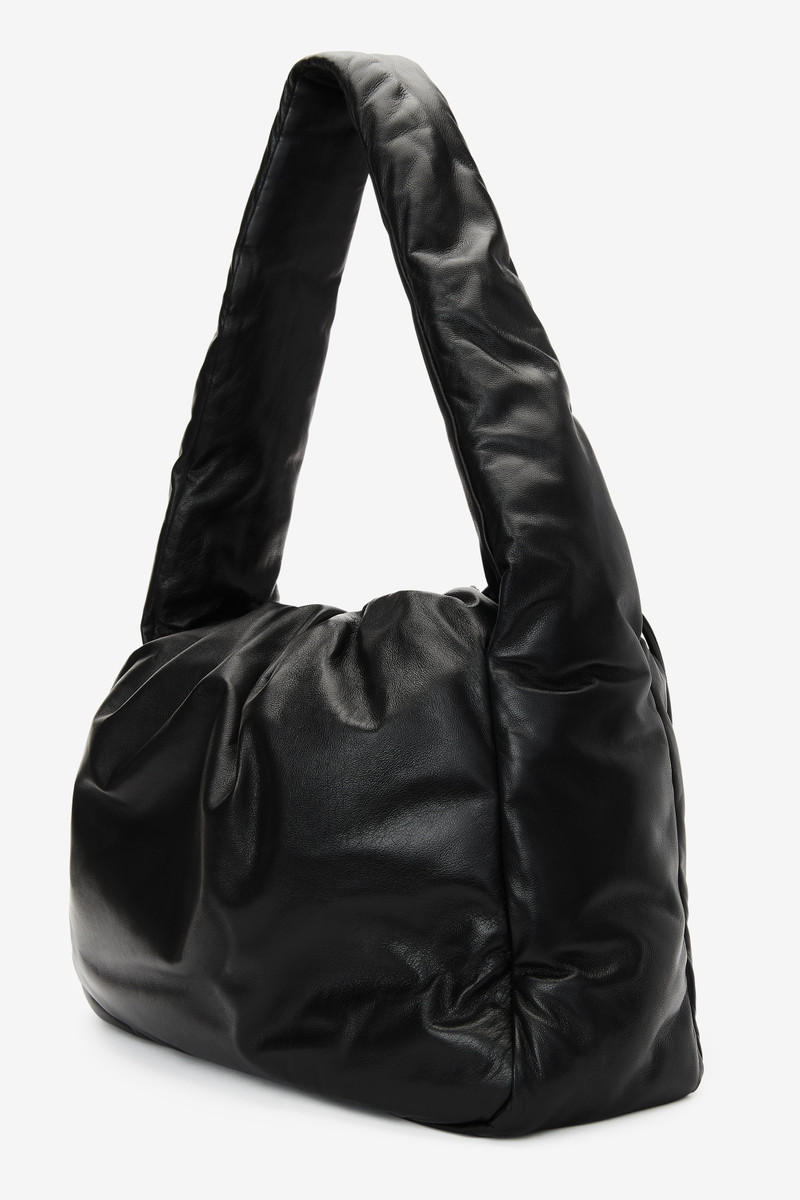 ryan puff large bag in buttery leather 5