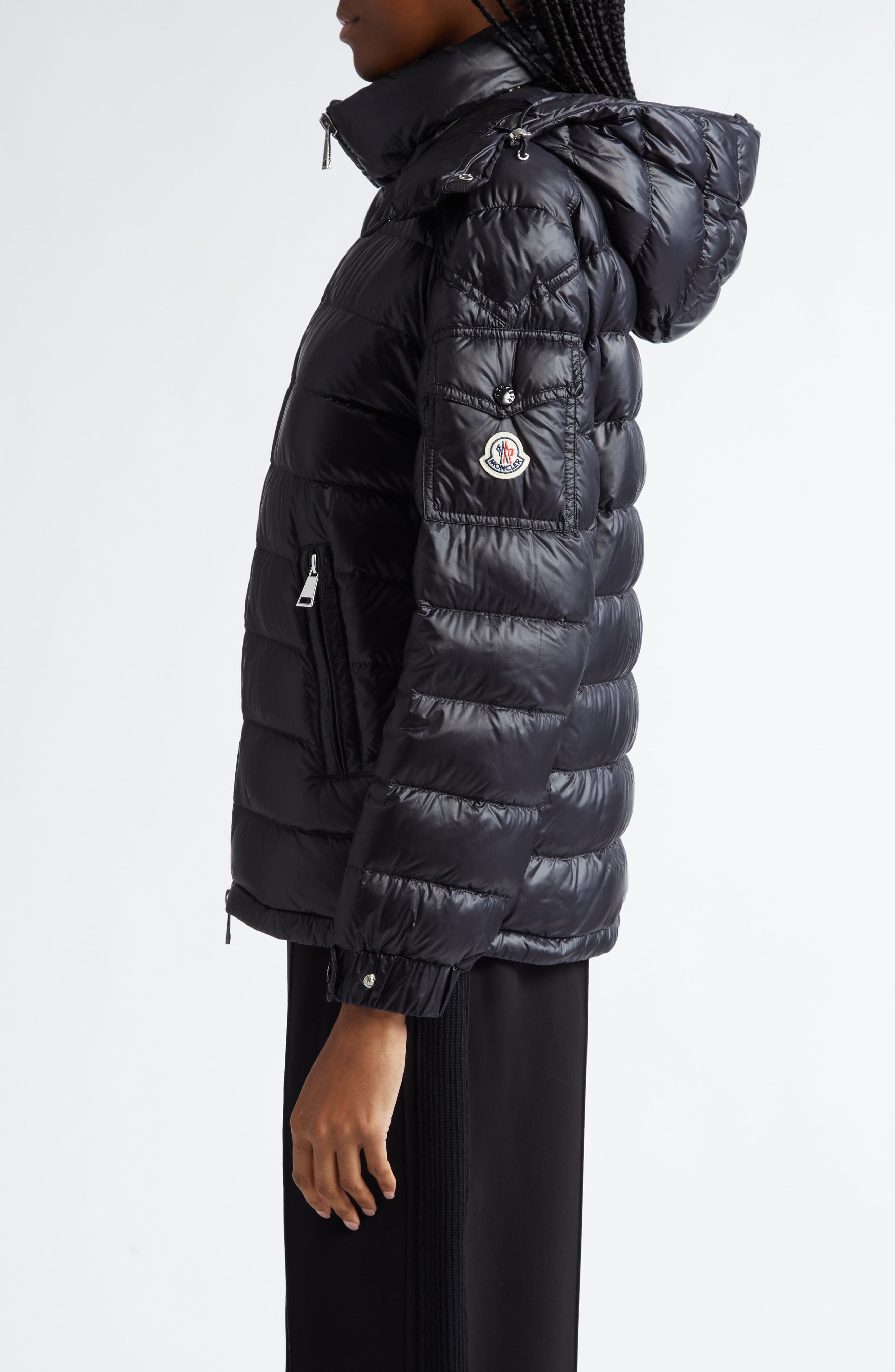 Moncler Dalles Down Puffer Jacket in Black at Nordstrom - 3