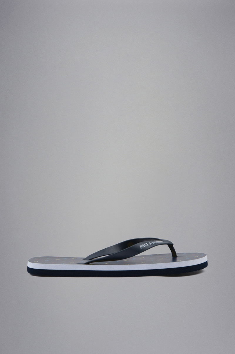 FLIP FLOPS WITH SHARK PRINT 1