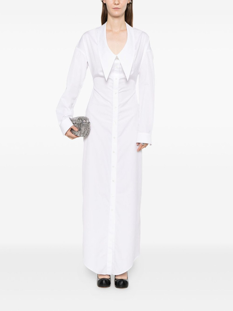 VIKTOR & ROLF dragged neckline shirt dress outlook