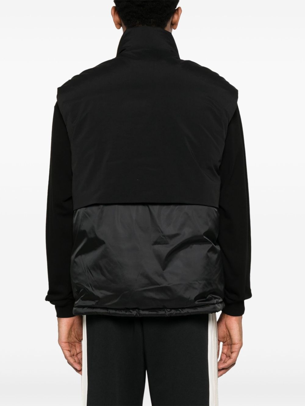 layered puffer gilet - 4