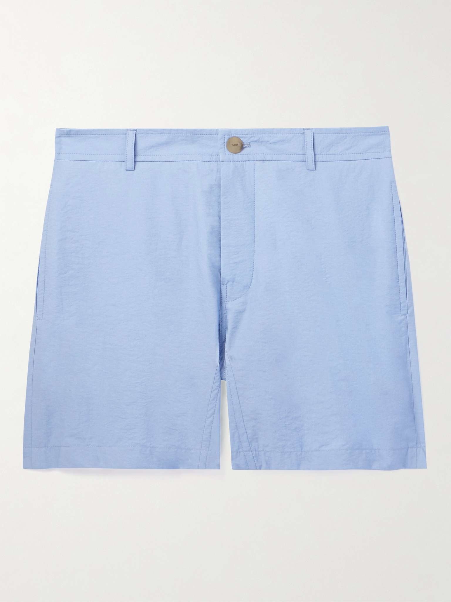 + Paula's Ibiza Logo-Embroidered Straight-Leg Cotton-Jersey Drawstring Shorts - 1