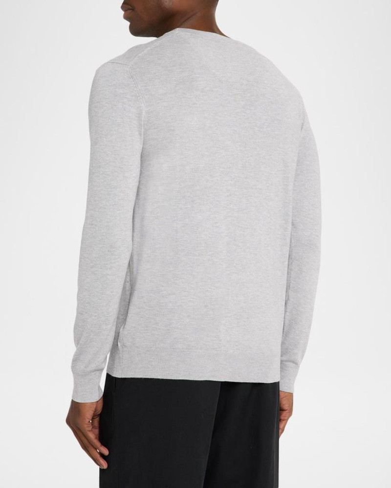 Men's Heathered Classic-Fit Crewneck Sweater 3