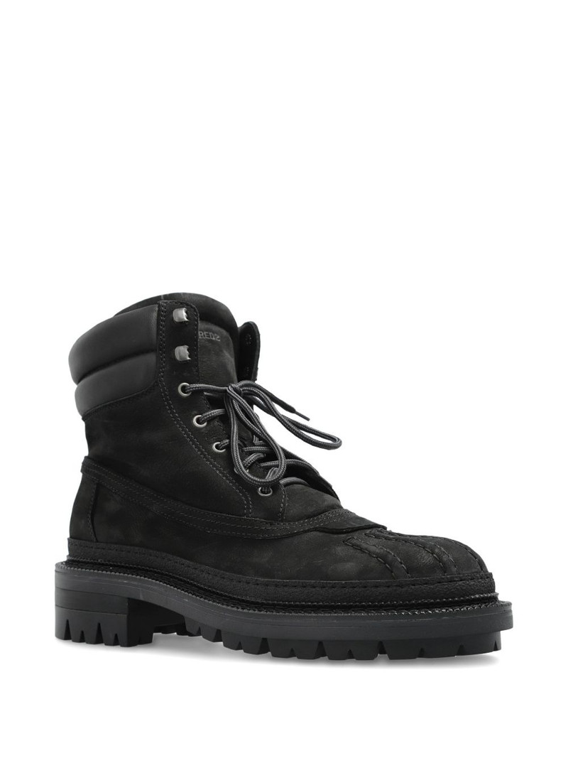 DSQUARED2 Army padded lace-up boots outlook