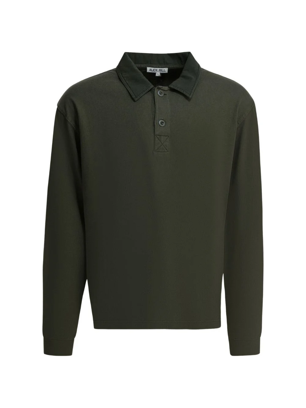 buttoned polo shirt - 1