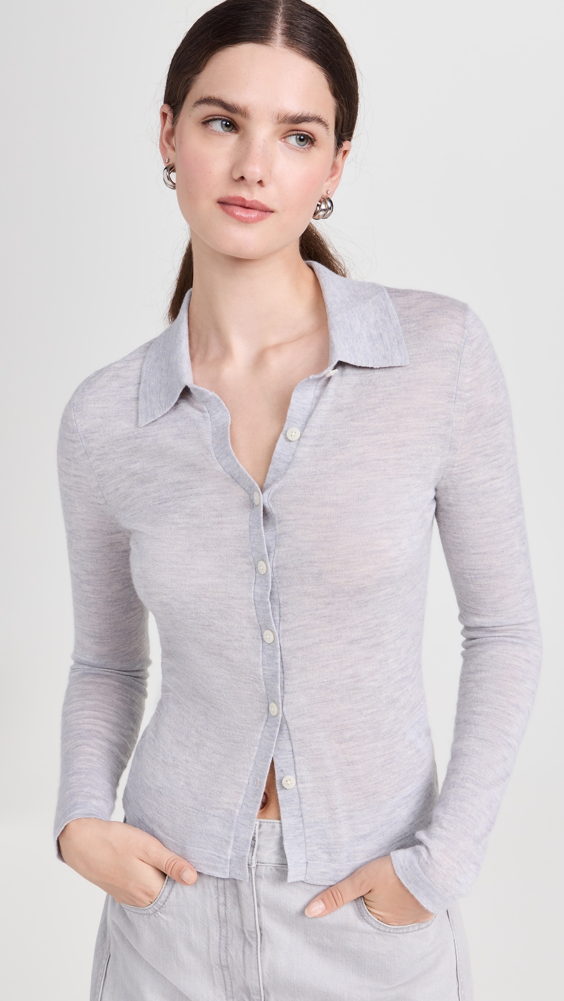 Elle Shirt In Cashmere - 1