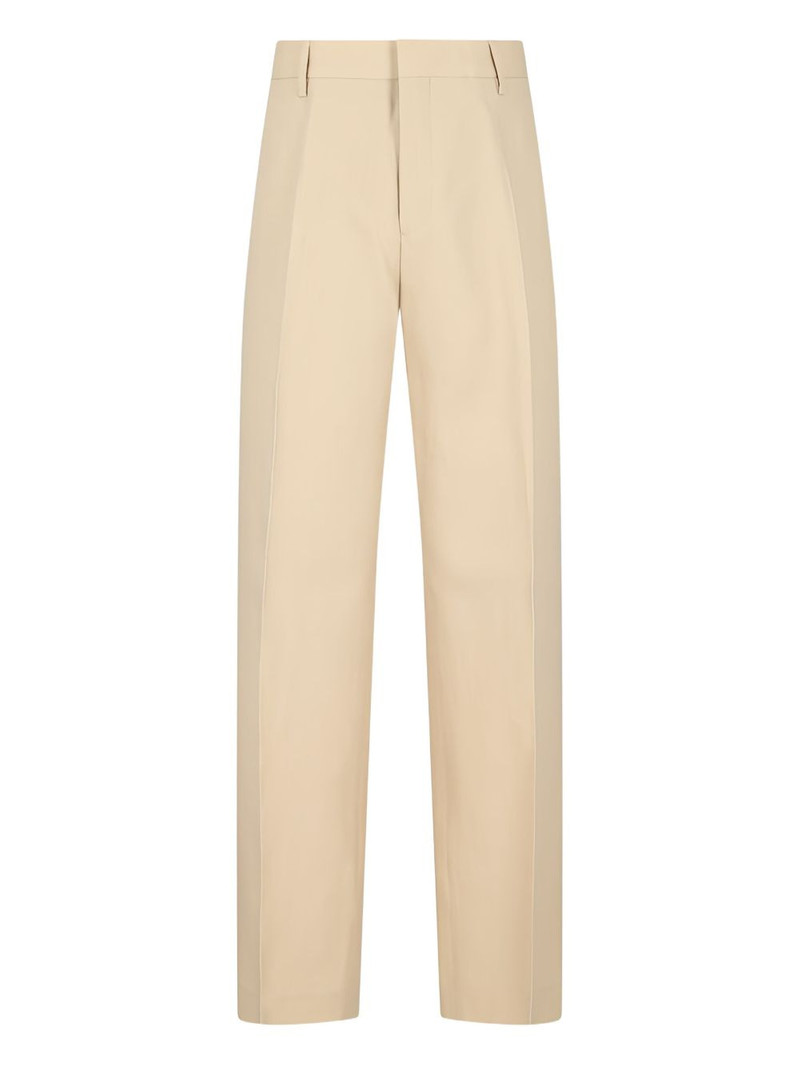 pleat-detail trousers 1