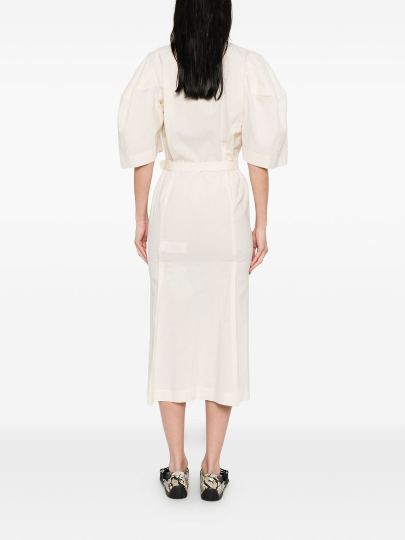 belted loop midi dress 4
