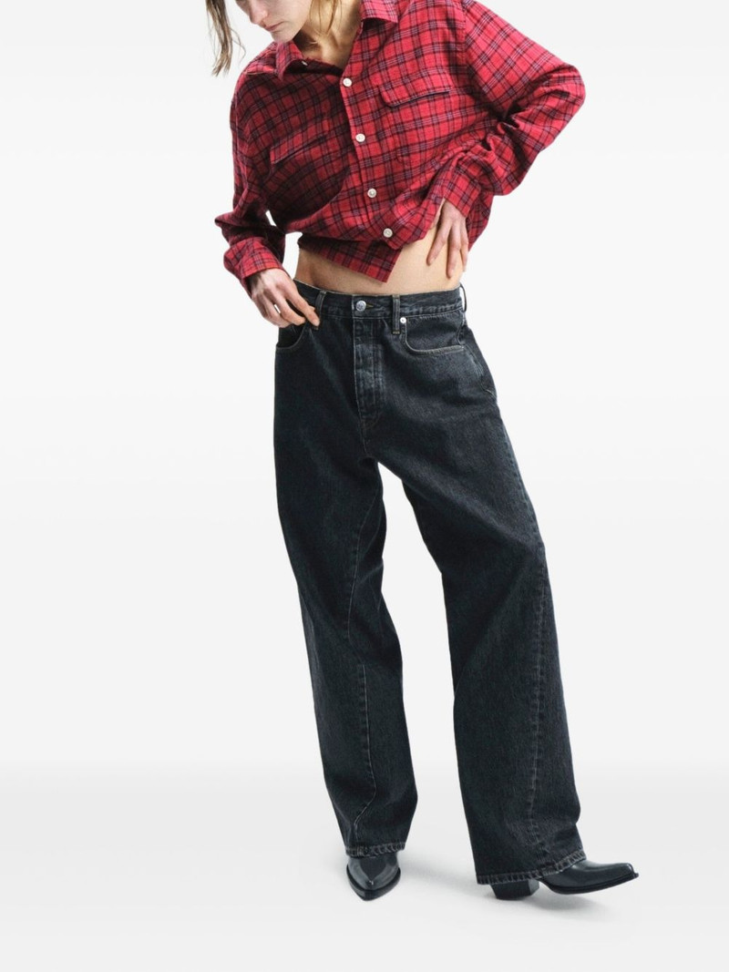 SUNFLOWER check-pattern shirt outlook