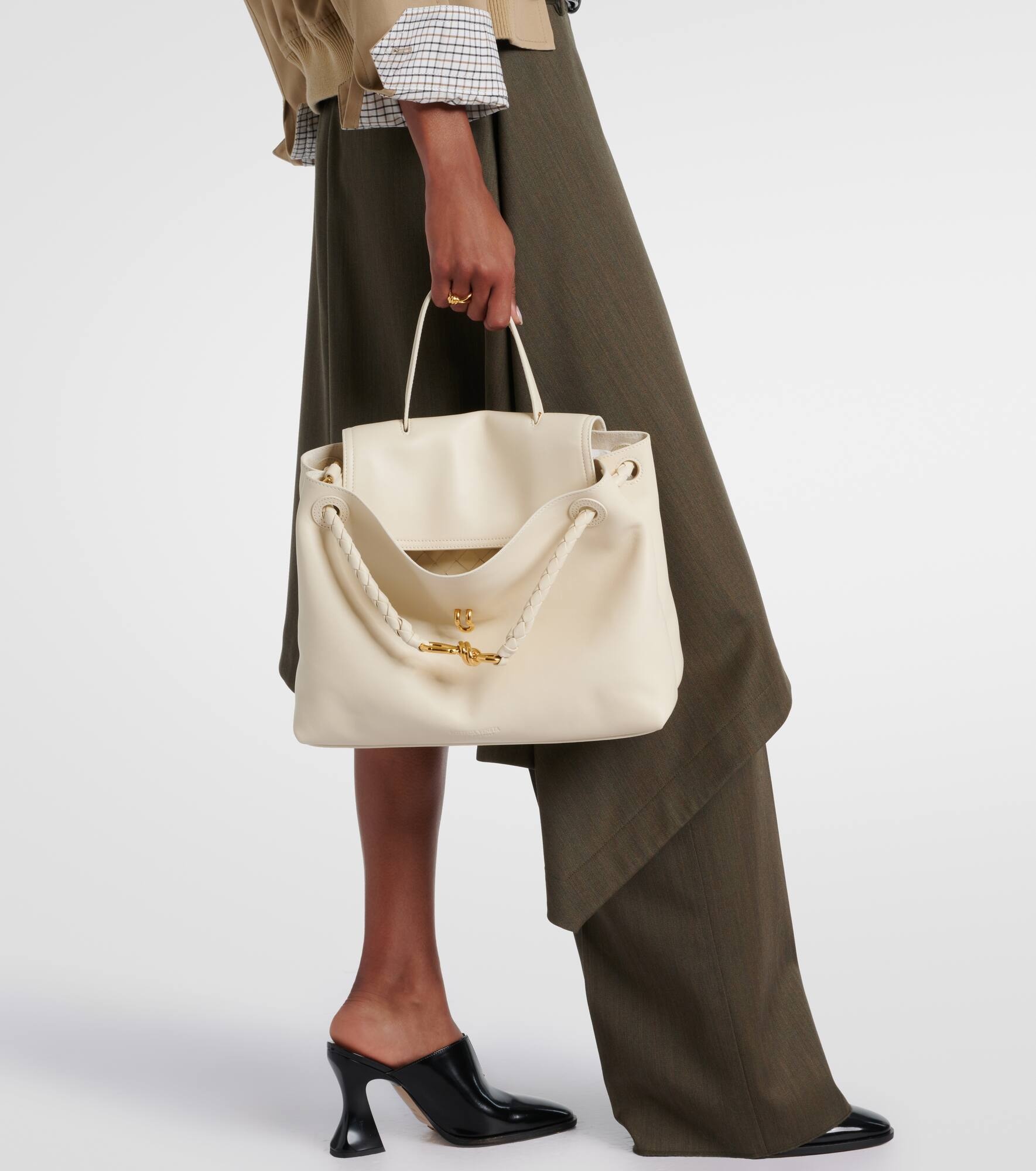 Ciao Ciao Medium leather tote bag - 8