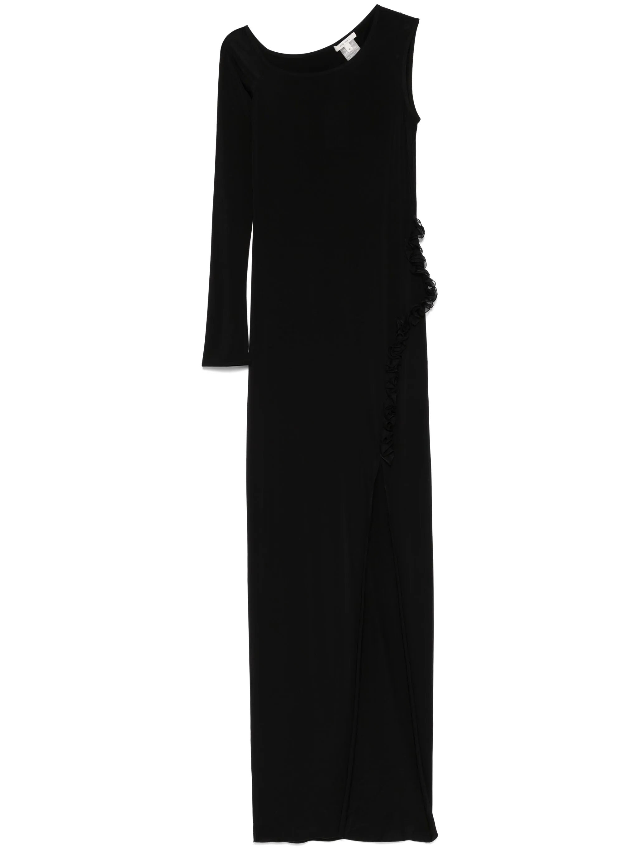 ruffle-detail maxi dress - 1