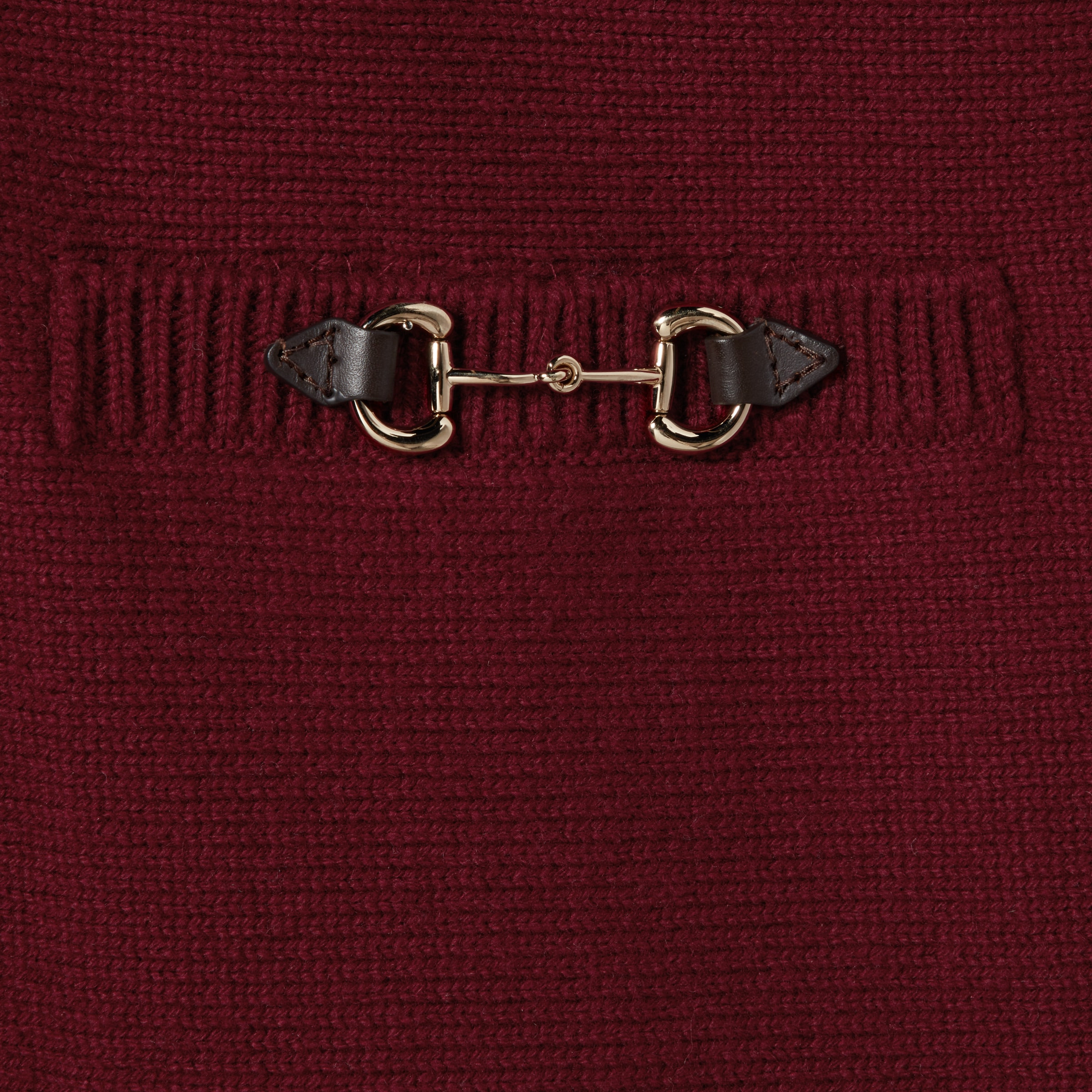 Cashmere wool cardigan with Horsebit - 6