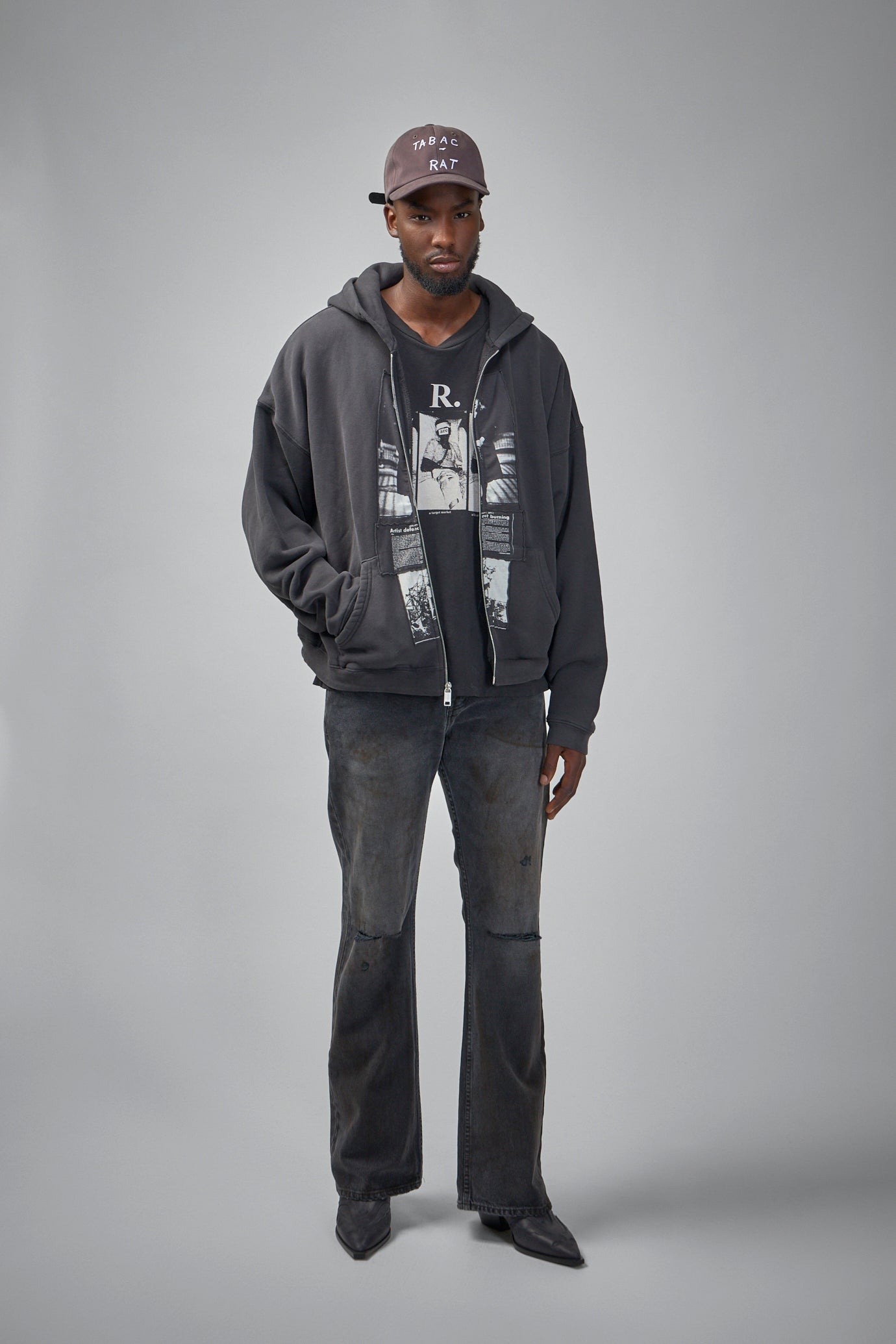 Artist Defends Baggy ''Assemblage'' Zip Hoodie - 3