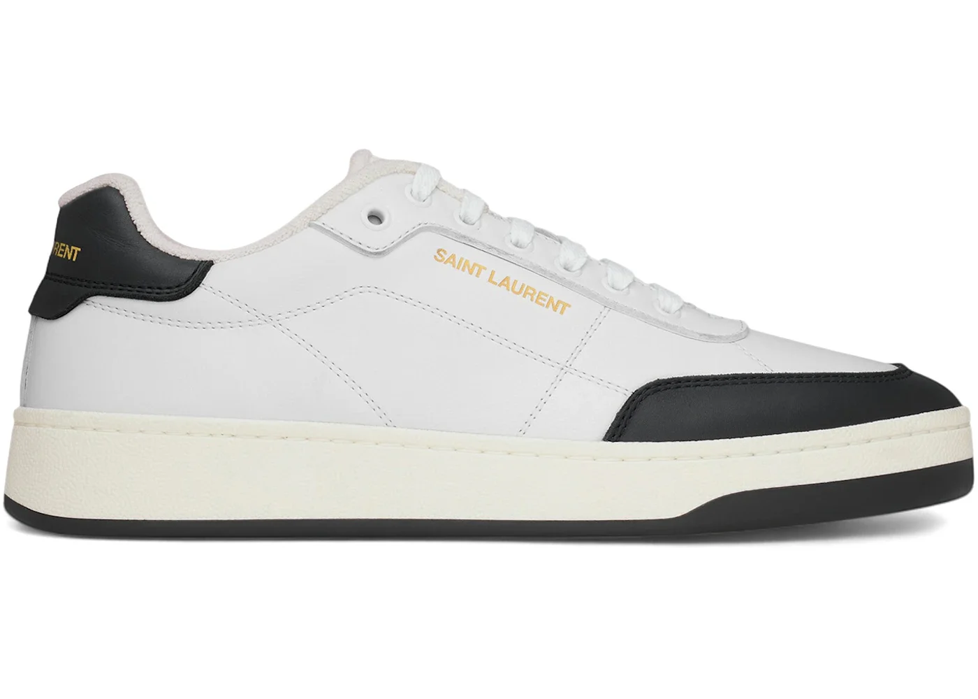 Saint Laurent SL/61 Low Optic White Black - 1