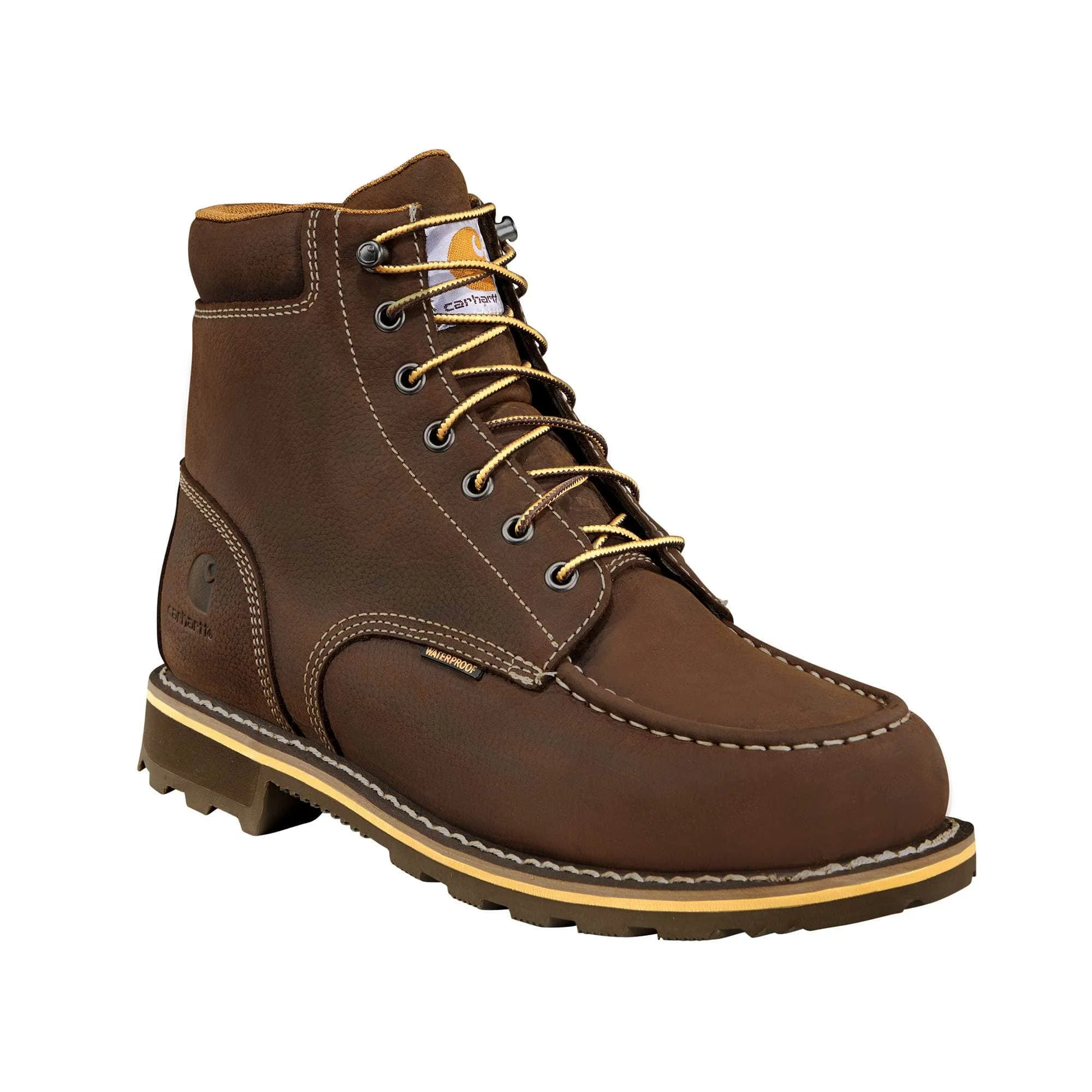 Traditional Welt Waterproof 6" Moc Toe Work Boot - 1