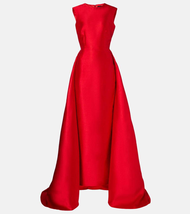 Larsen satin gown 1