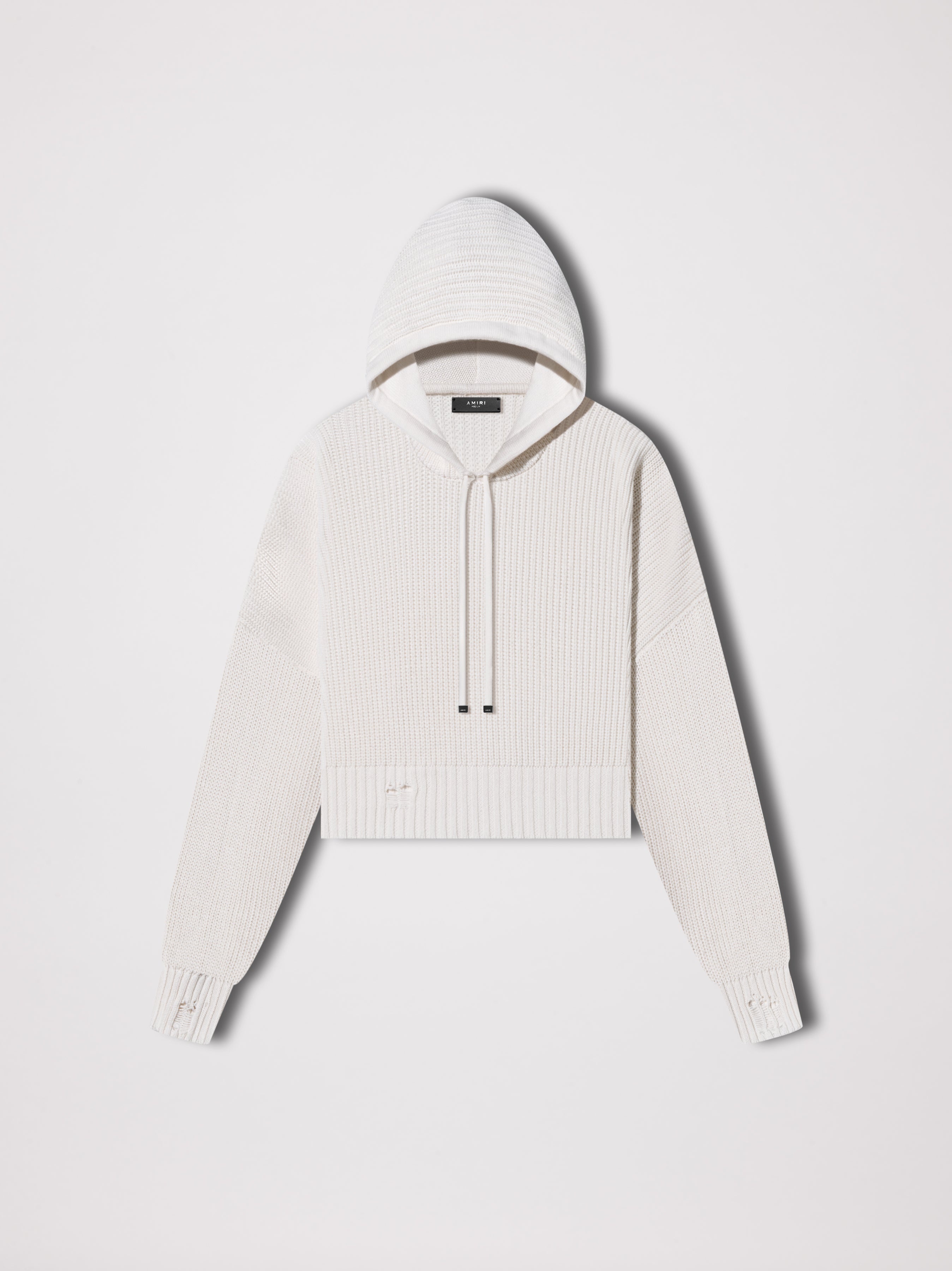 OVERSIZED RIB HOODIE - 1