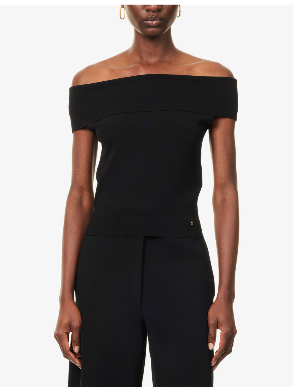 Francis Off-Shoulders Knitted Top - 3