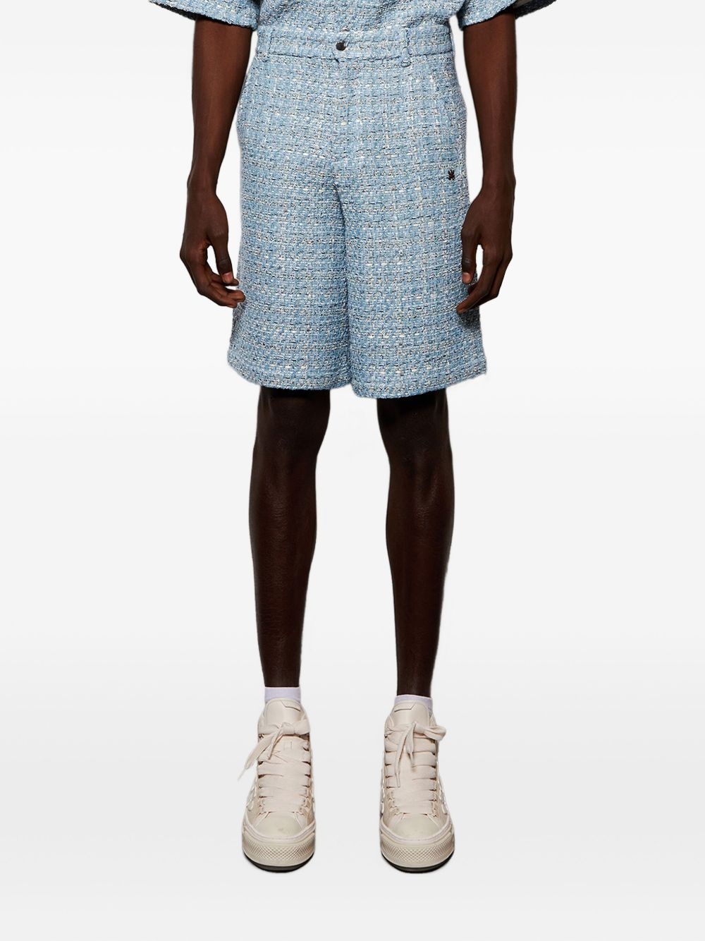 Boucle side-pockets shorts - 3