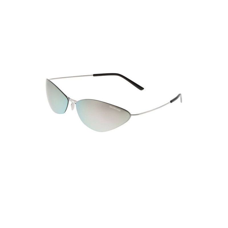Malibu Round Sunglasses  in Silver 4