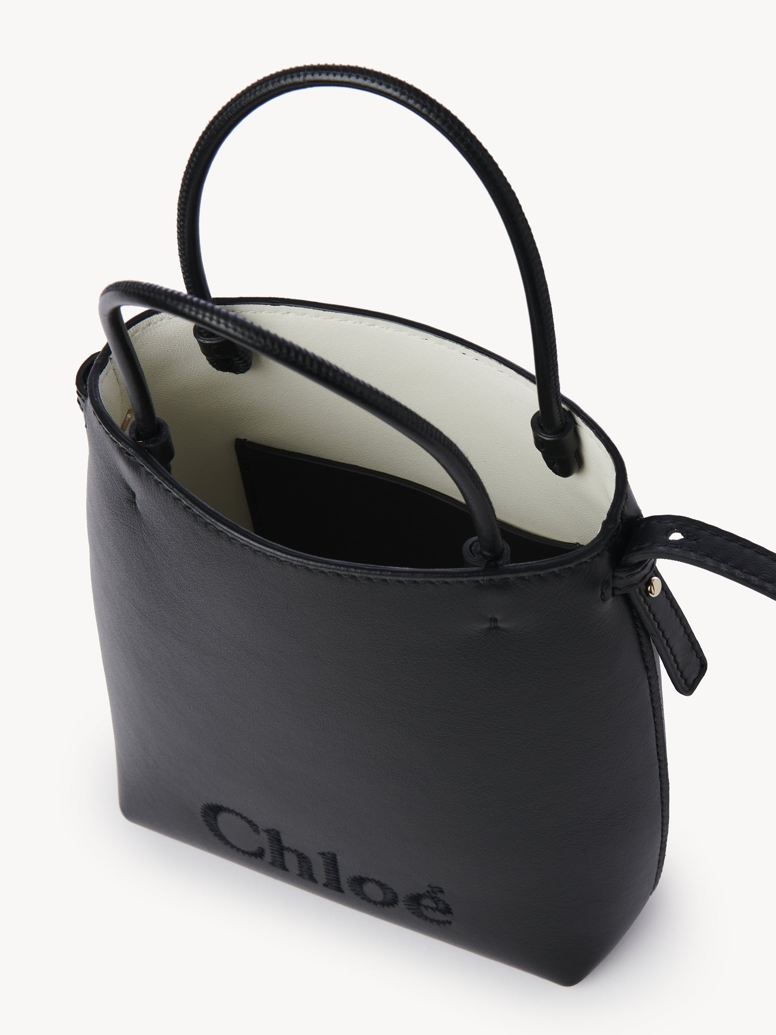 Chloé CHLOÉ SENSE MICRO TOTE BAG | REVERSIBLE