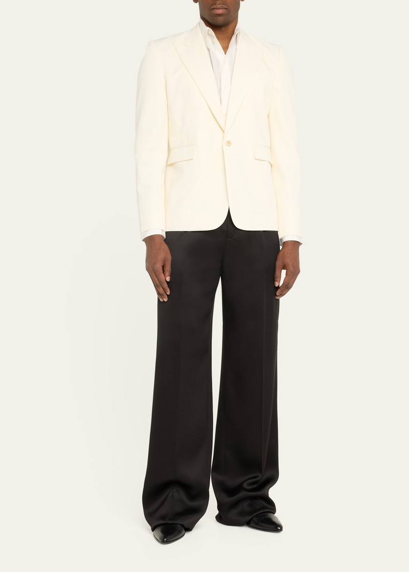 SAINT LAURENT Men's Single-Button Tuxedo Jacket outlook