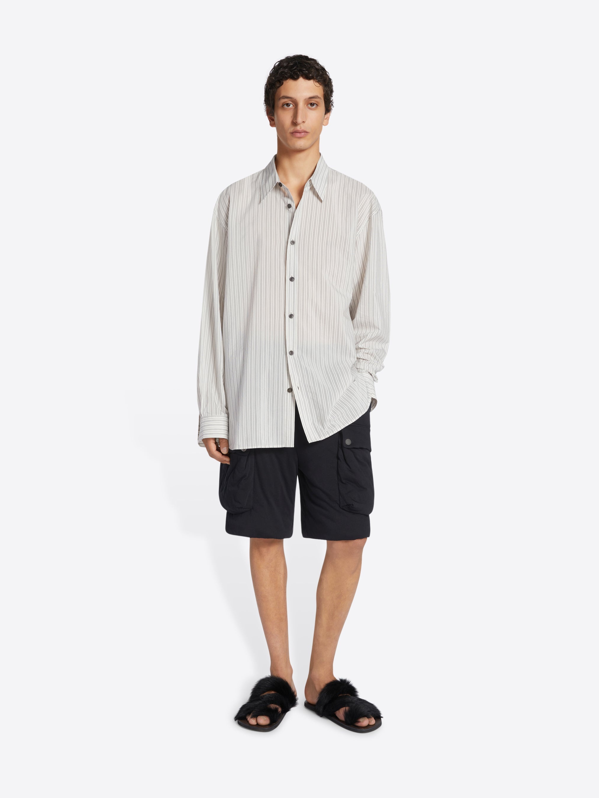 LOOSE COTTON SHIRT - 2