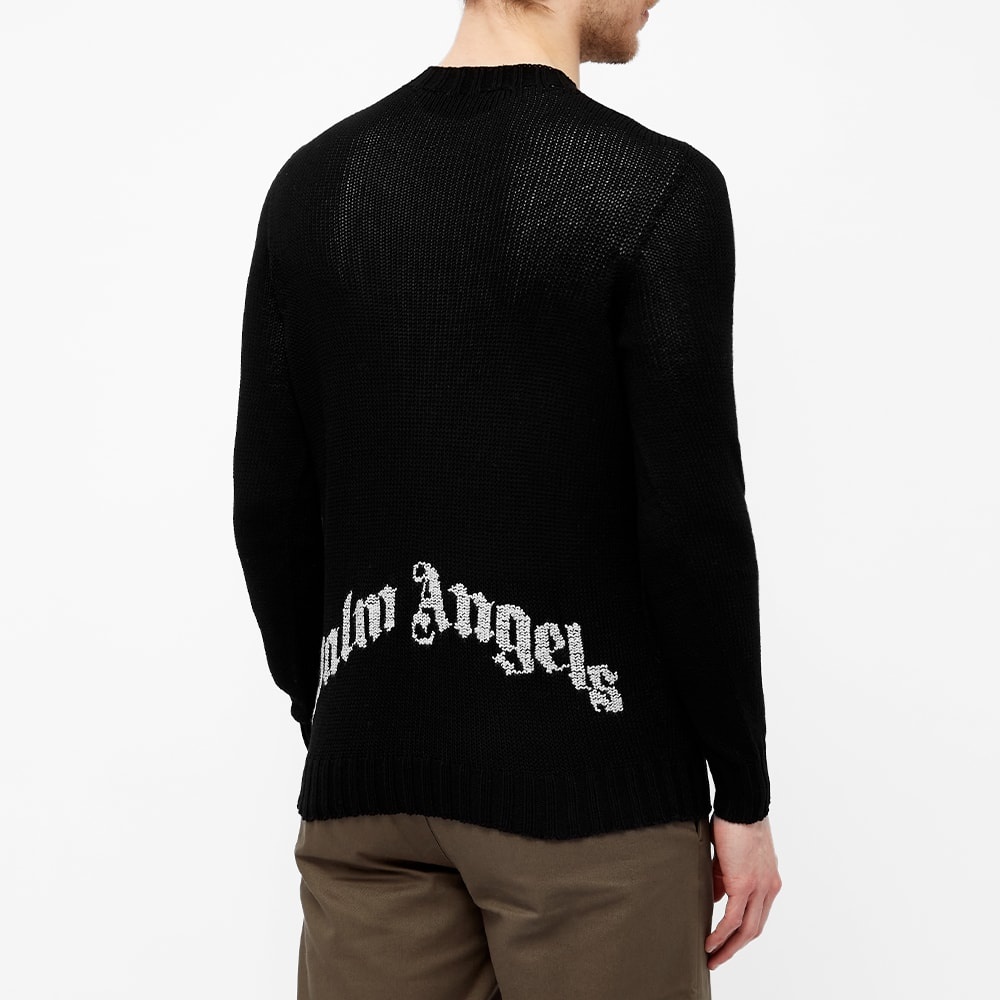 Palm Angels Back Logo Knit - 5