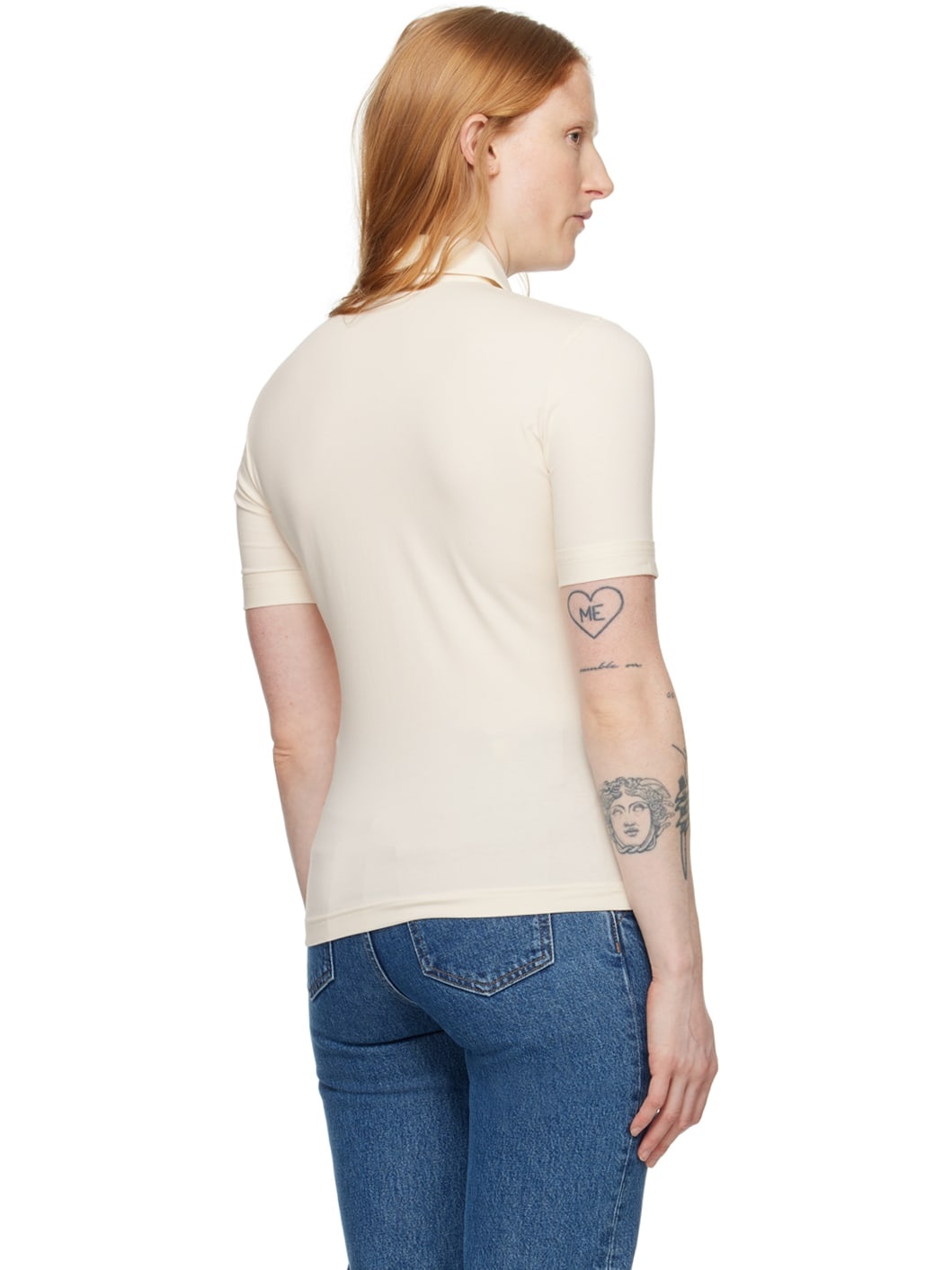 Off-White Embroidered Shirt - 3