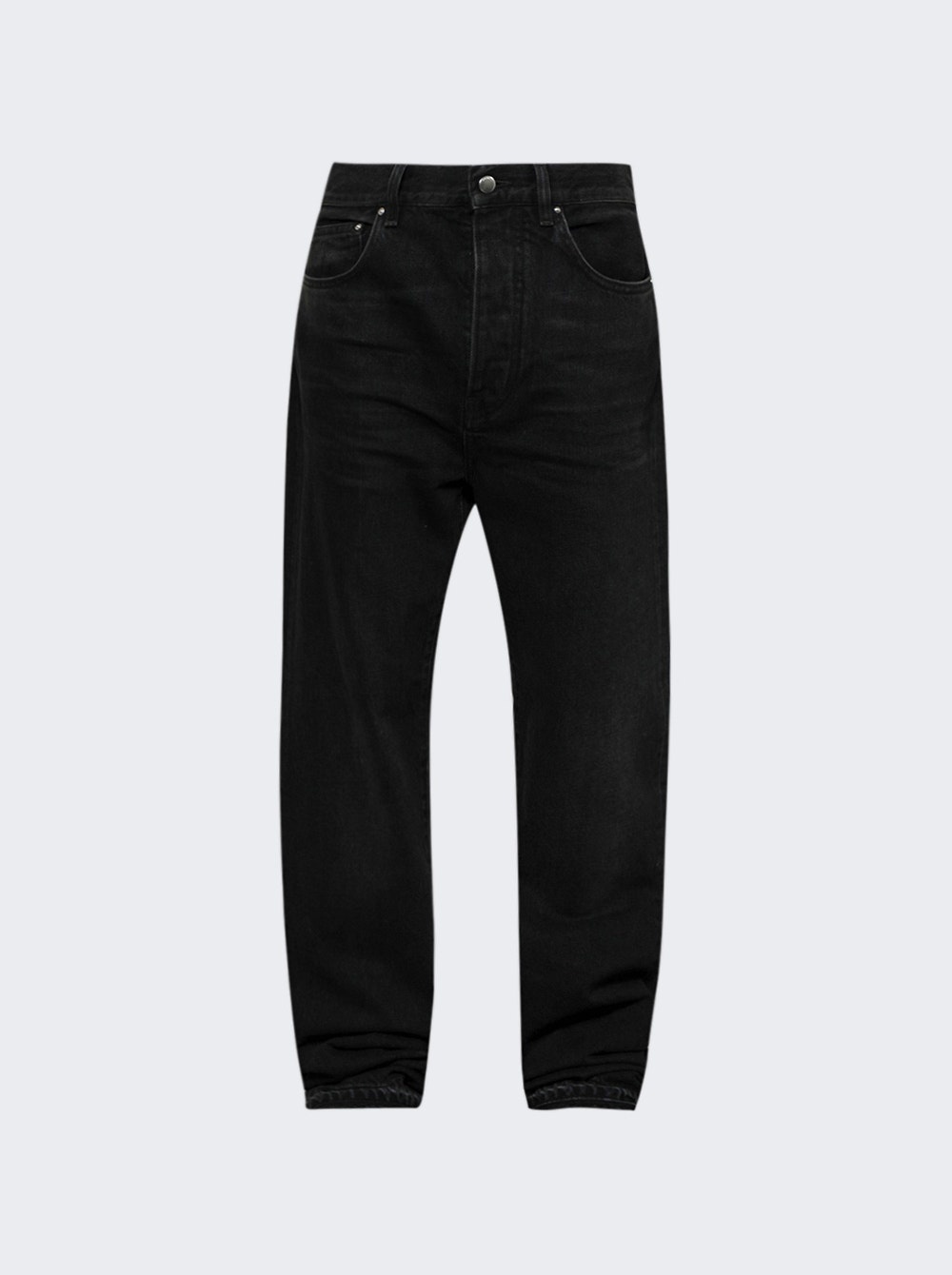 Released Hem Straight Jean Vintage Black - 1