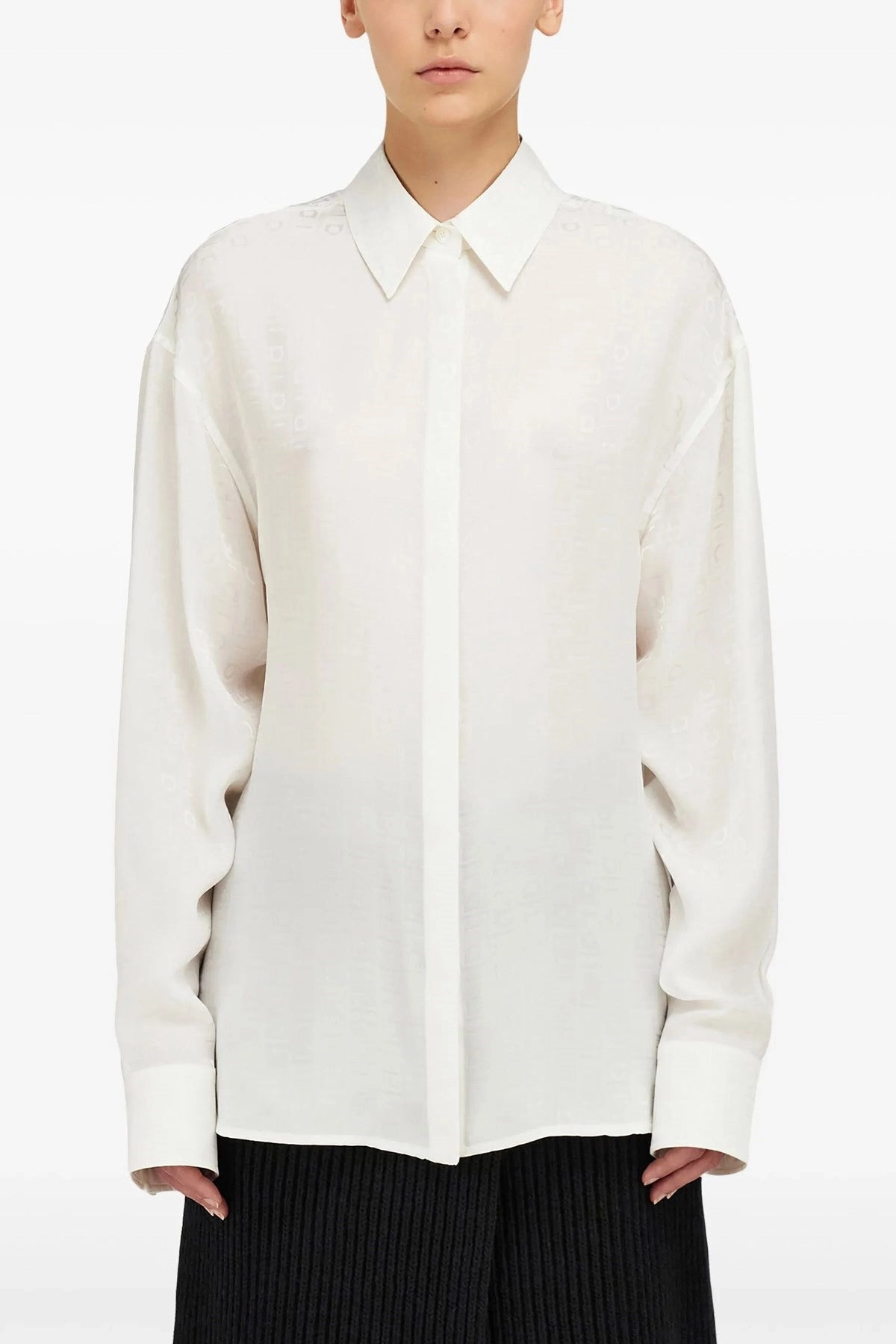 Ferragamo Women Monogram Shirt - 2