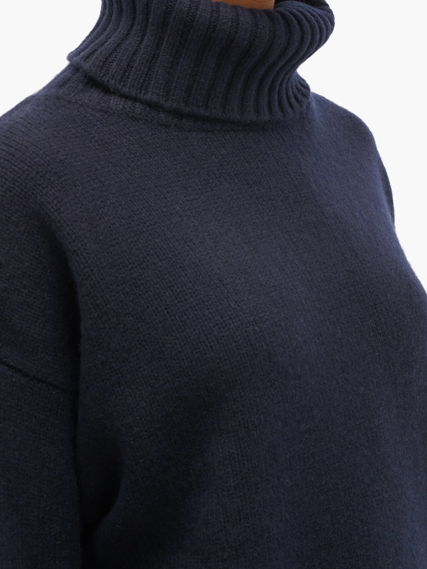 No. 20 Oversize Xtra stretch-cashmere sweater - 4