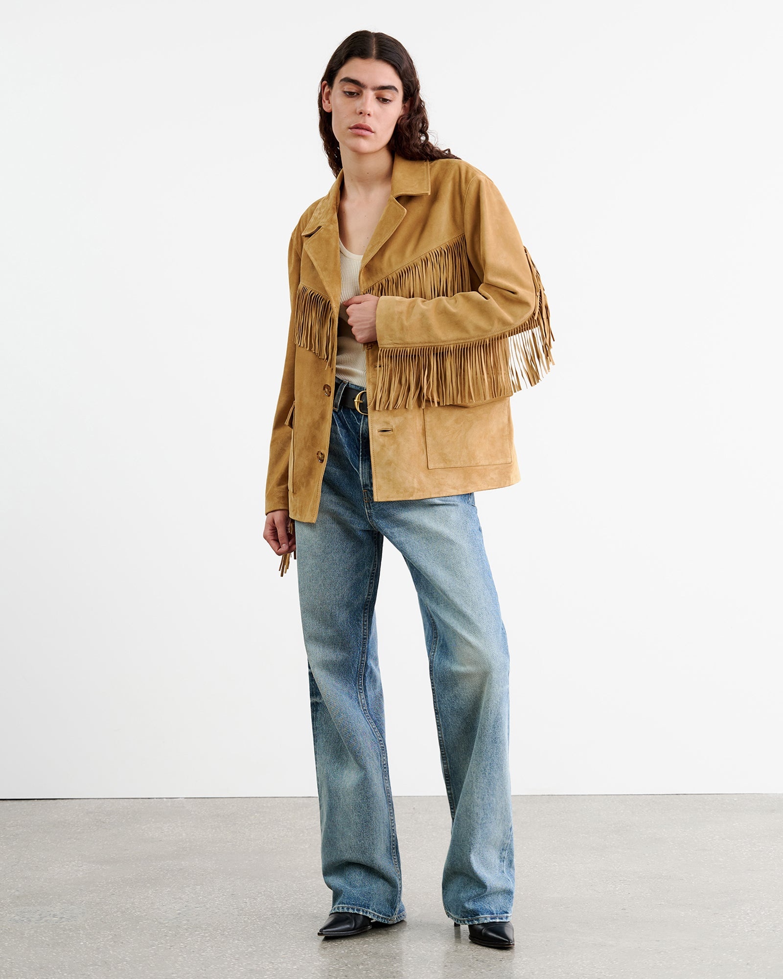 LIMITED EXCLUSIVE | MAELLE SUEDE JACKET - 5