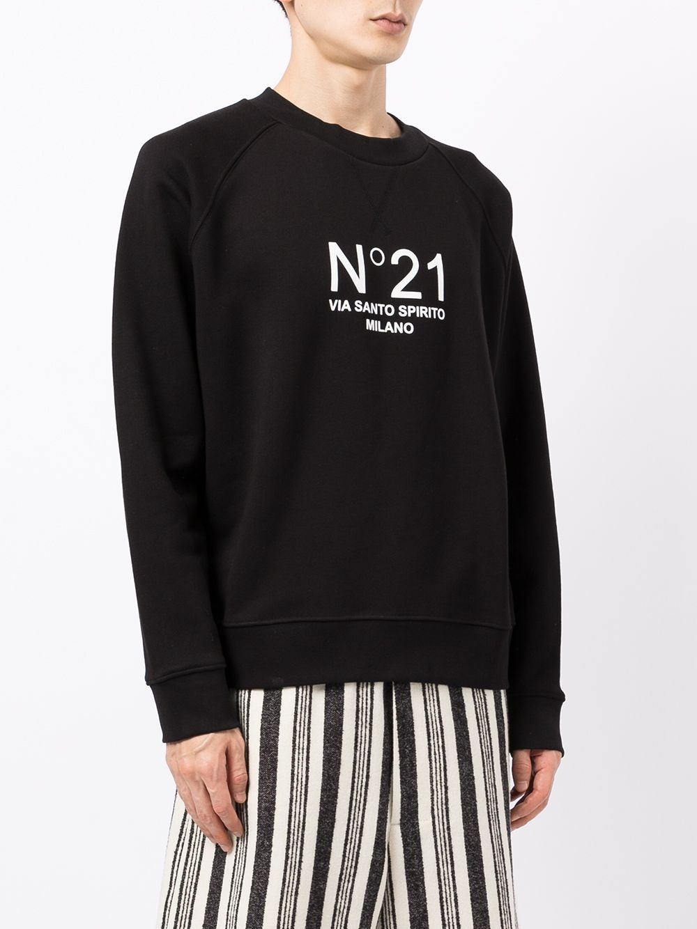 logo-print sweatshirt - 3