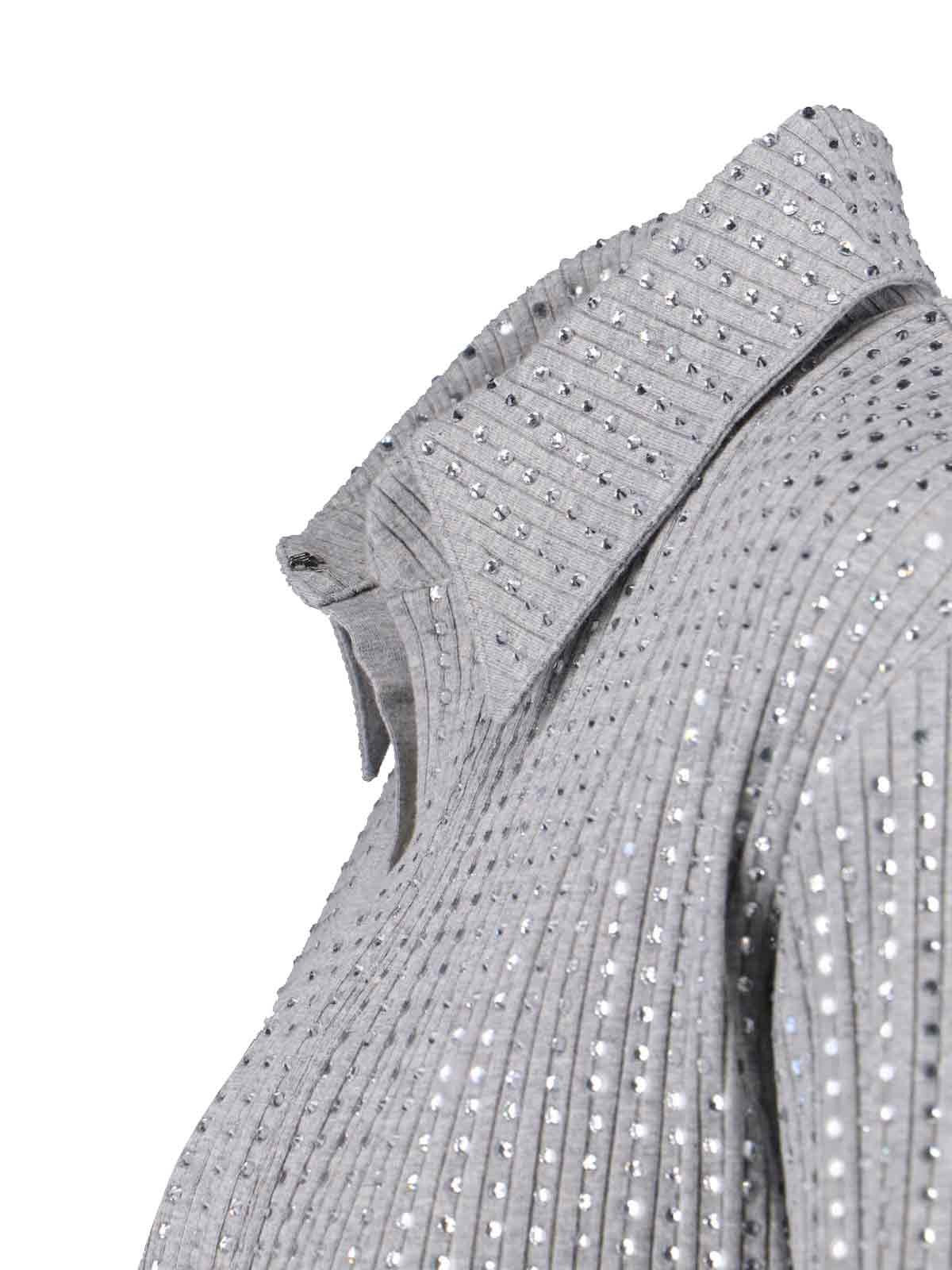 RHINESTONE MINI DRESS - 4