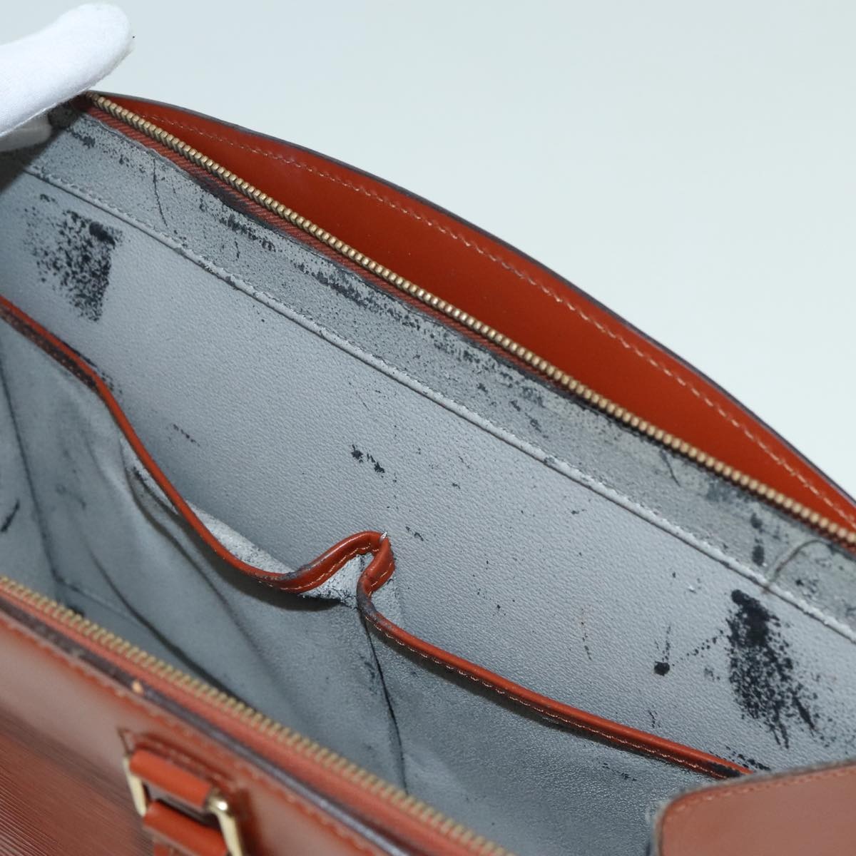 LOUIS VUITTON Epi Riviera Hand Bag Brown M48183 - 14