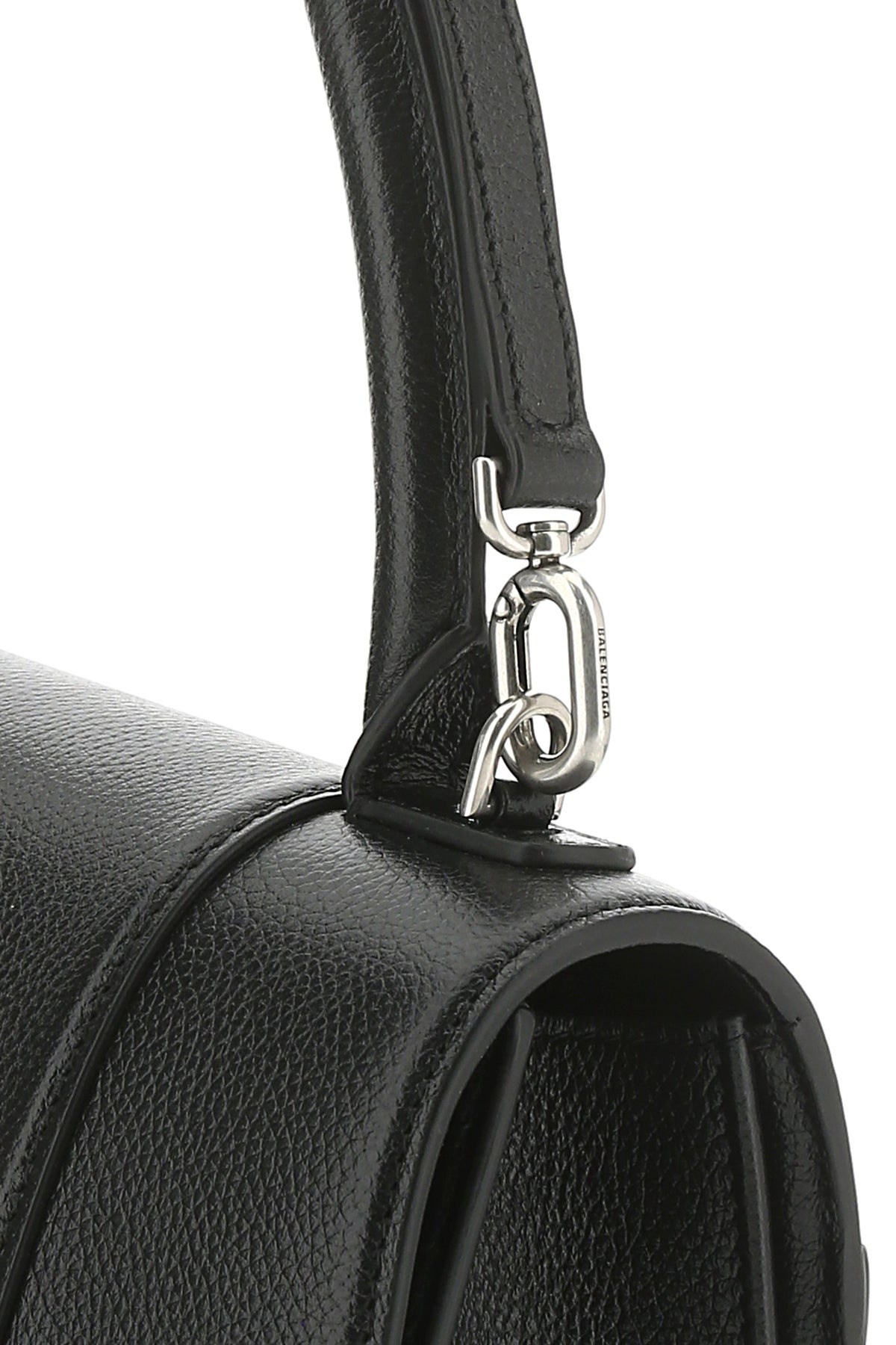 Black leather Hourglass handbag - 5