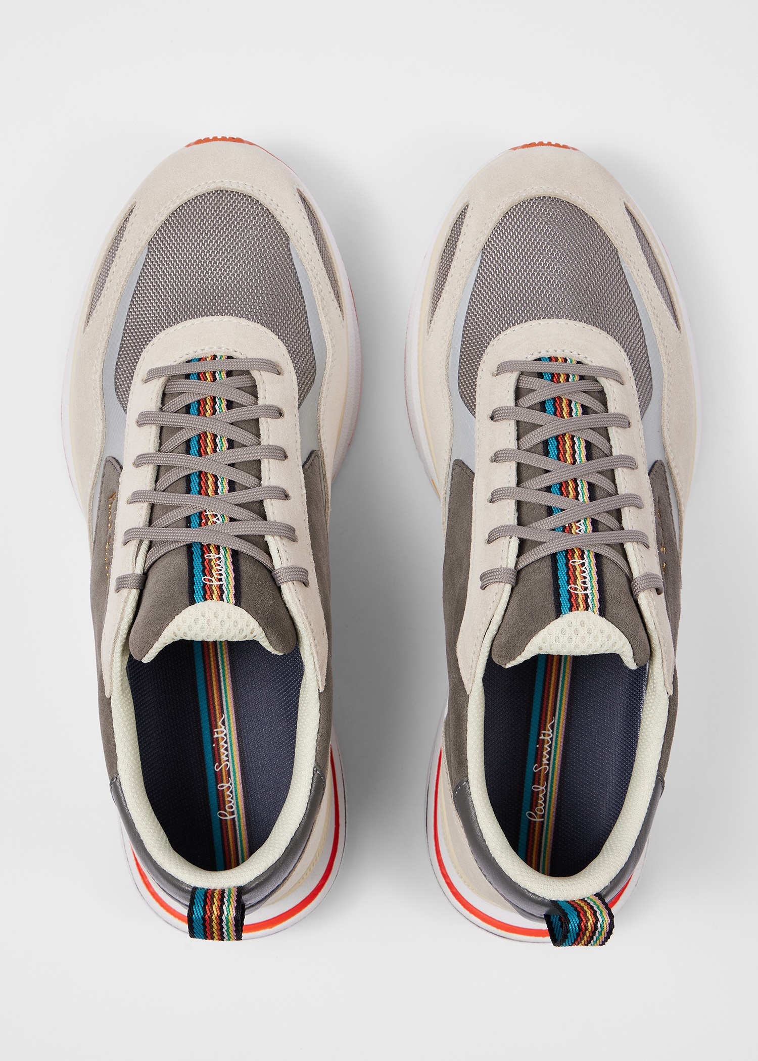 Grey Suede 'Koto' Trainers - 3