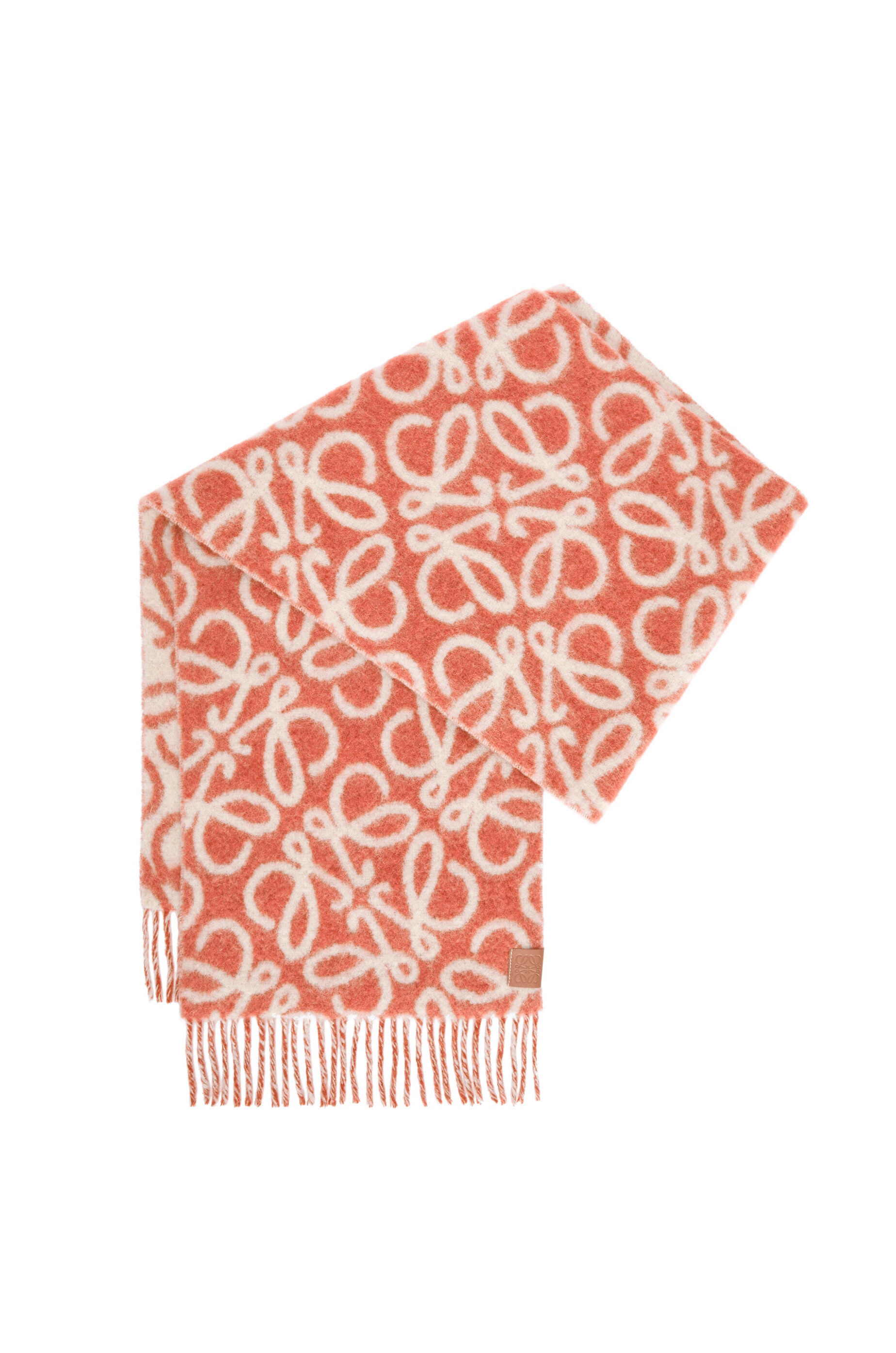 Anagram scarf in alpaca and wool - 3