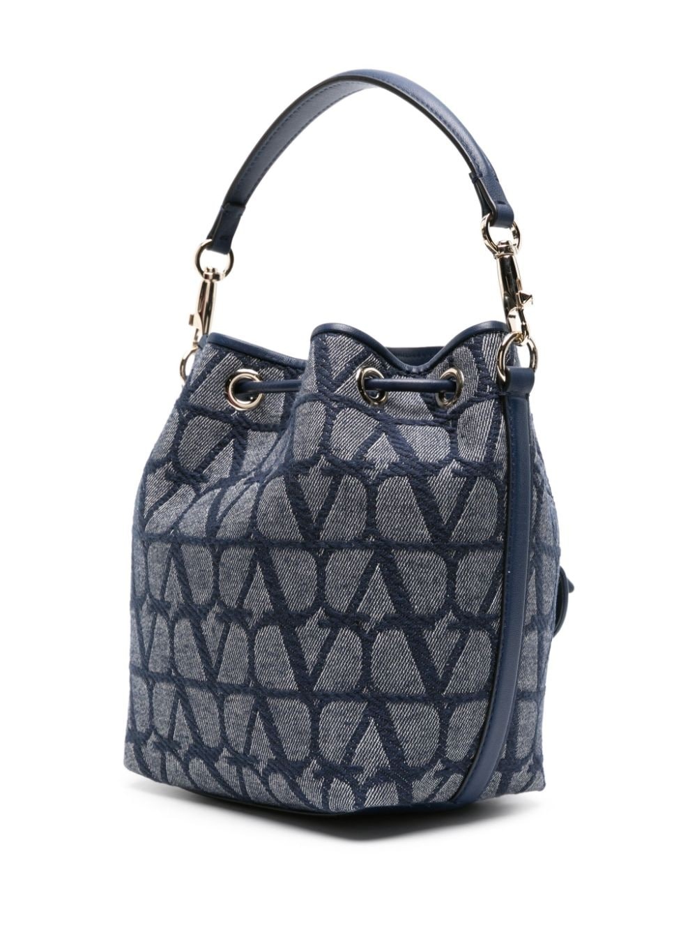 Toile Iconographe denim bucket bag - 3